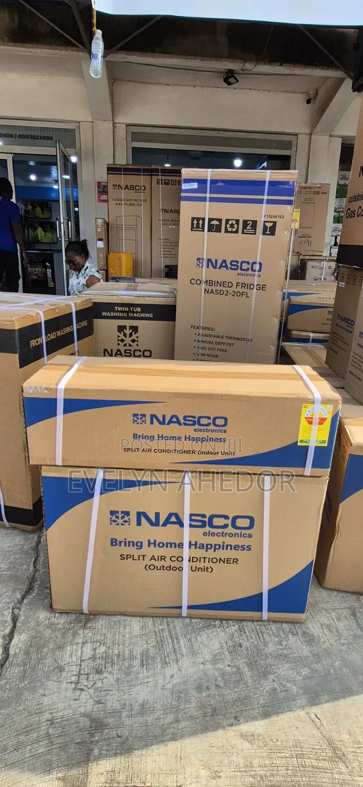 Nasco R410 Gas Air Condition Going For.Available Price