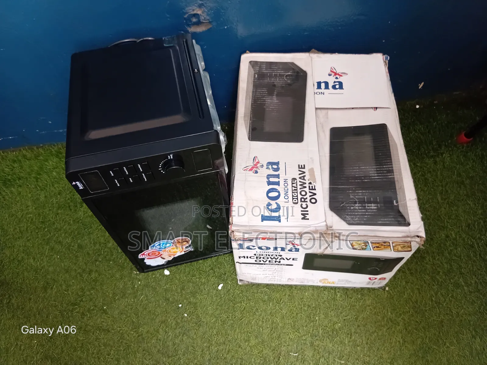 Icona London 20l Microwave Oven for Home Office Use