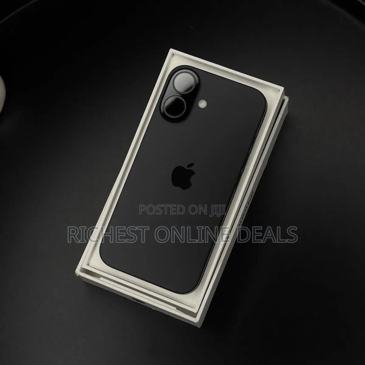 New Apple iPhone 16 256 GB Black