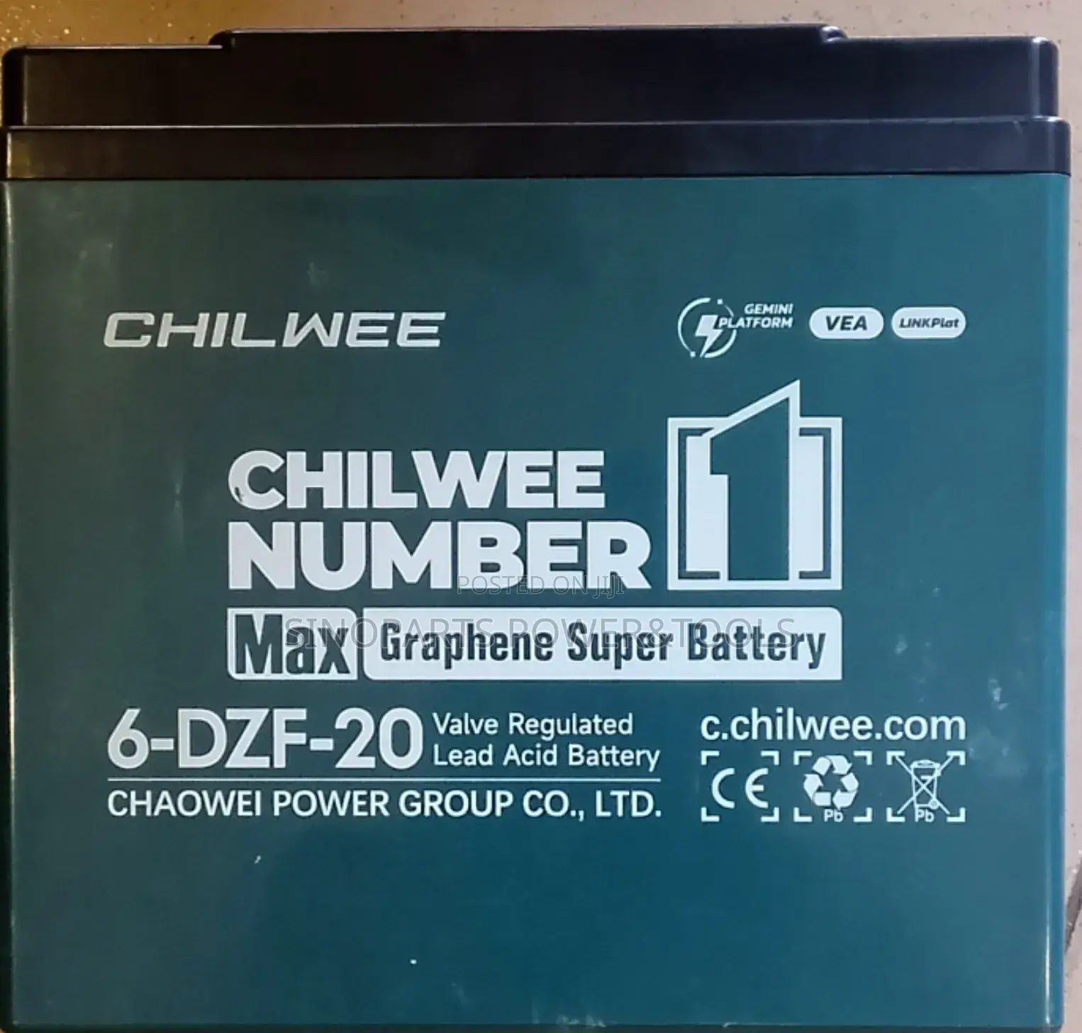 CHILWEE 12V 20Ah Graphene E-Bike Battery 6-DZF-20
