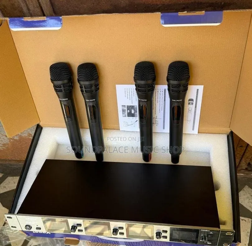 Digital Shure Mx7070 4in1 Wireless Microphone