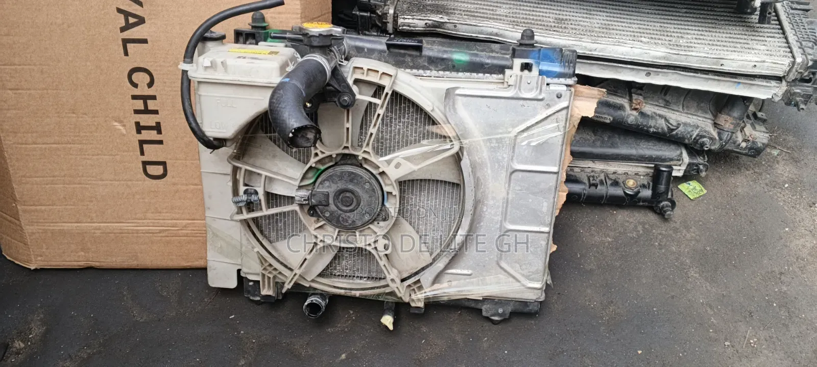 Toyota Vitz and Yaris Water Tank
