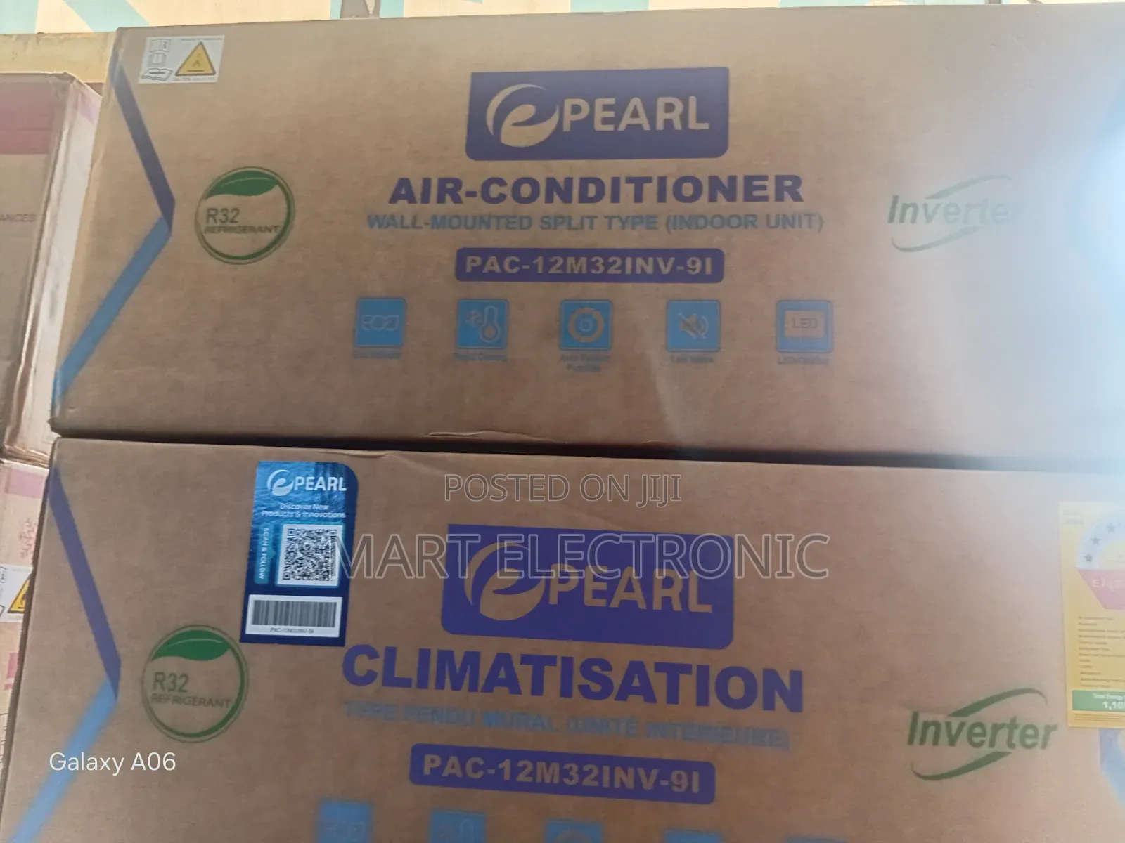 Pearl Wall-Mounted 1.5hp Inverter Air Conditioner – Silent Operation