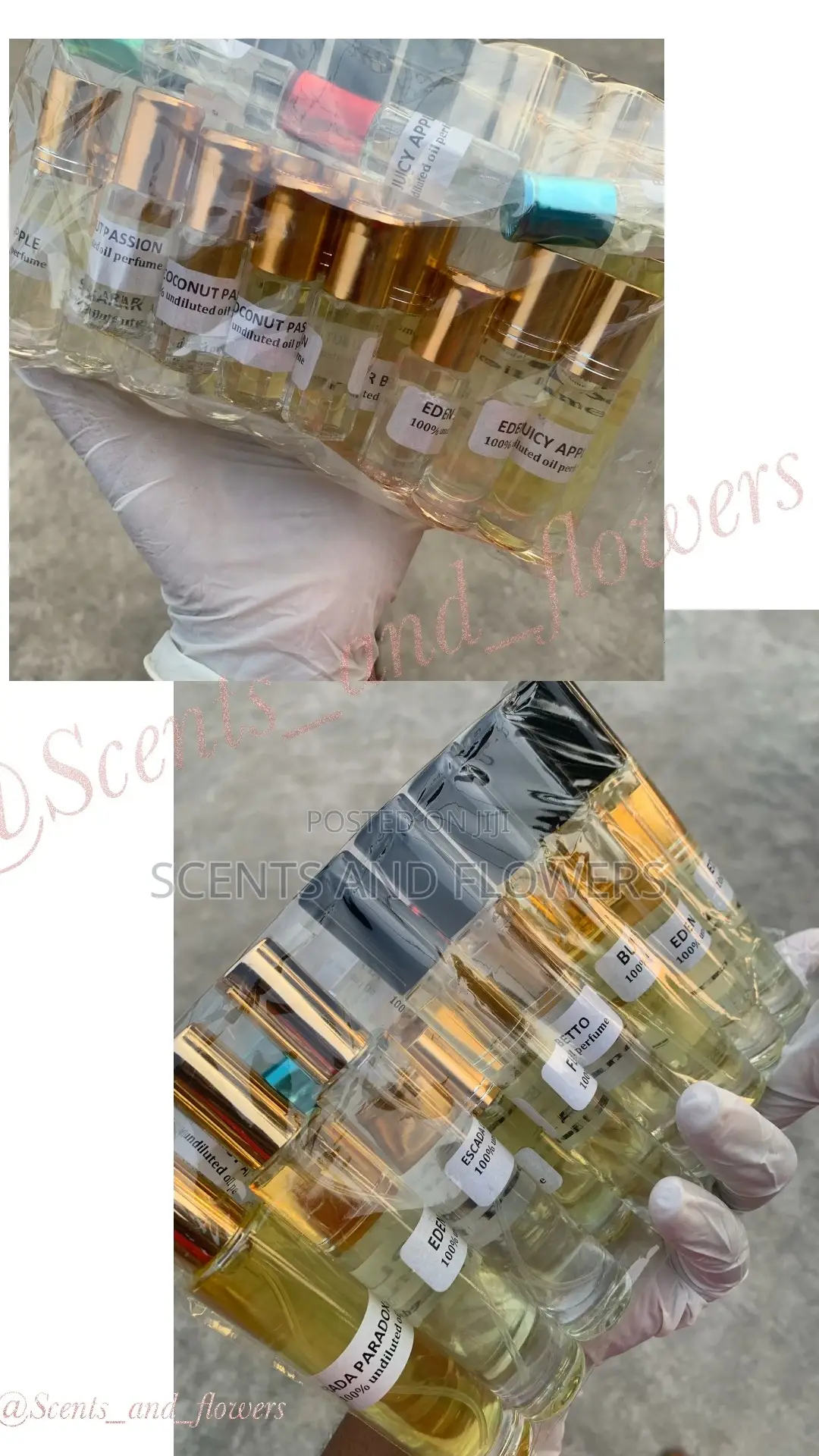 Undiluted Perfume Oils Inspired By Niche Designer Fragrances