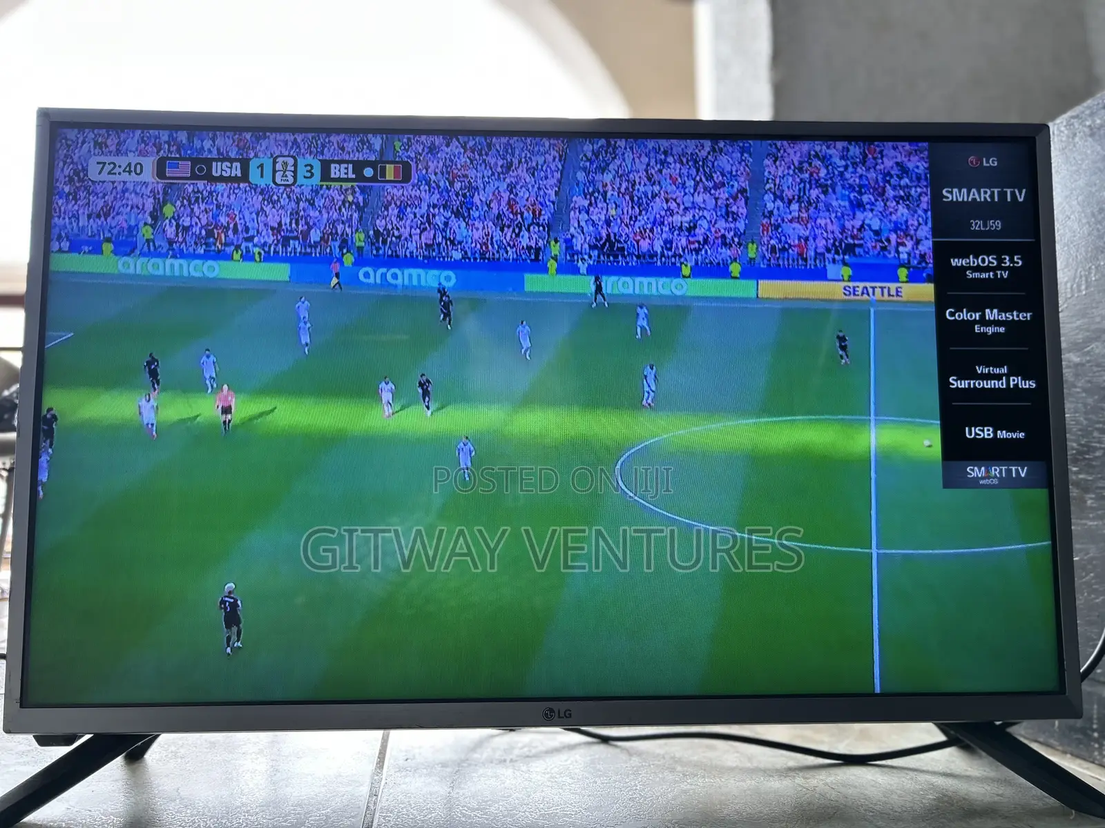 Uk Used Lg 32inch Full Hd Smart Digital Satellite Tv