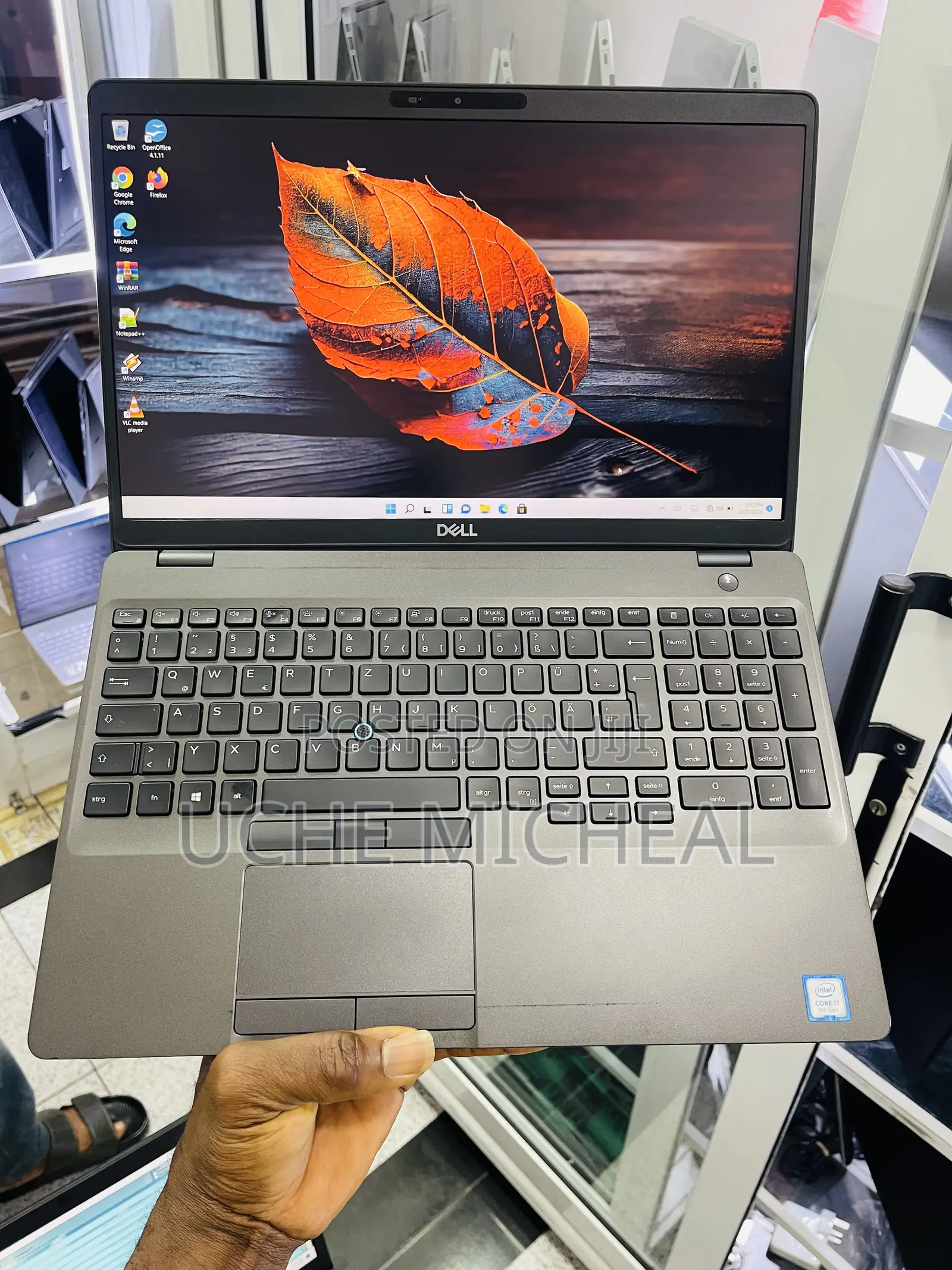 Laptop Dell Latitude 5500 16GB Intel Core i7 SSD 256GB