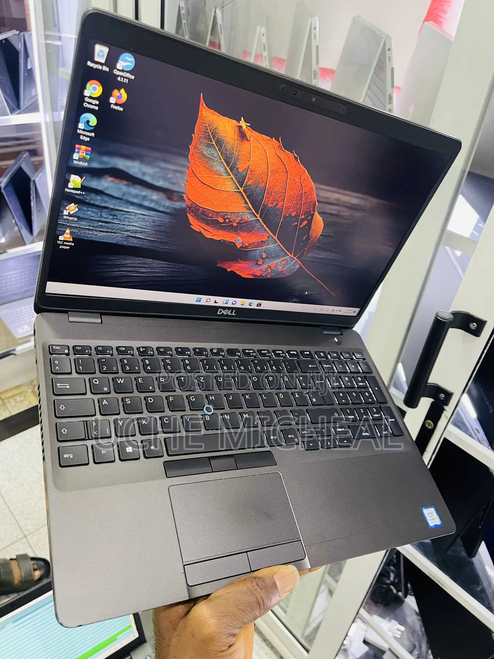 Laptop Dell Latitude 5500 16GB Intel Core i7 SSD 256GB