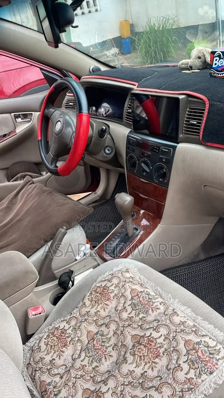 Toyota Corolla 2007 Red
