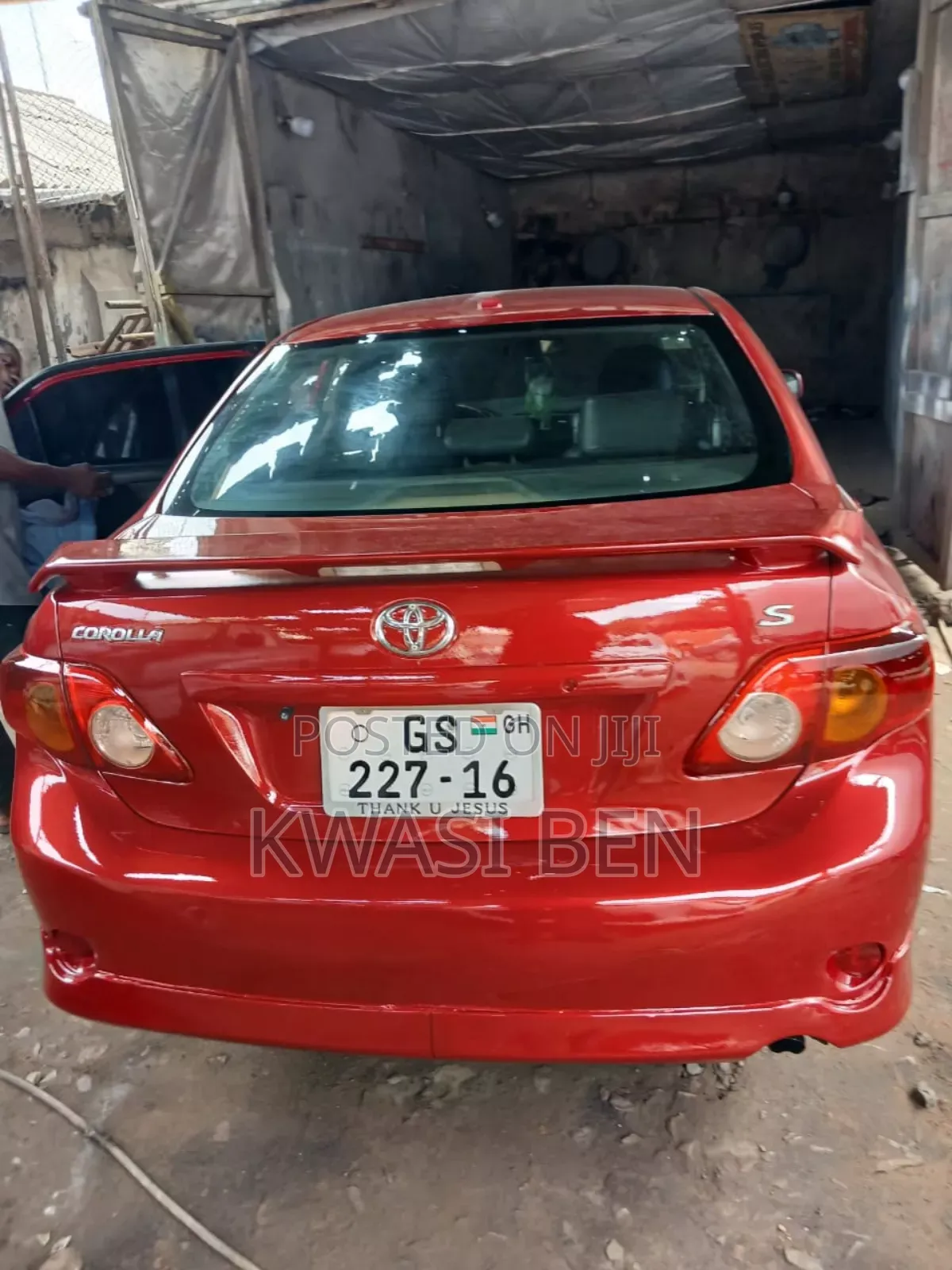 Toyota Corolla 2010 Red