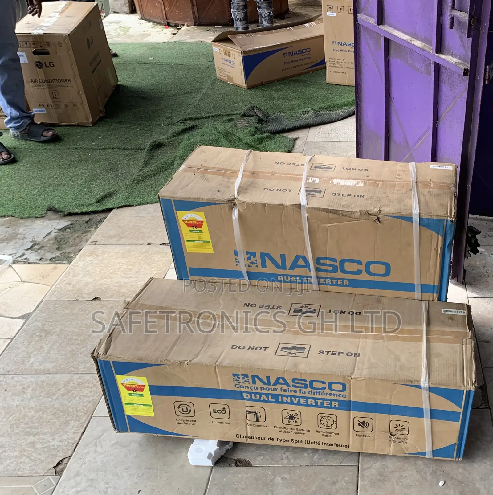 Super Best Nasco 2.0hp Split Dual Inverter Air Conditioner R410 Gas