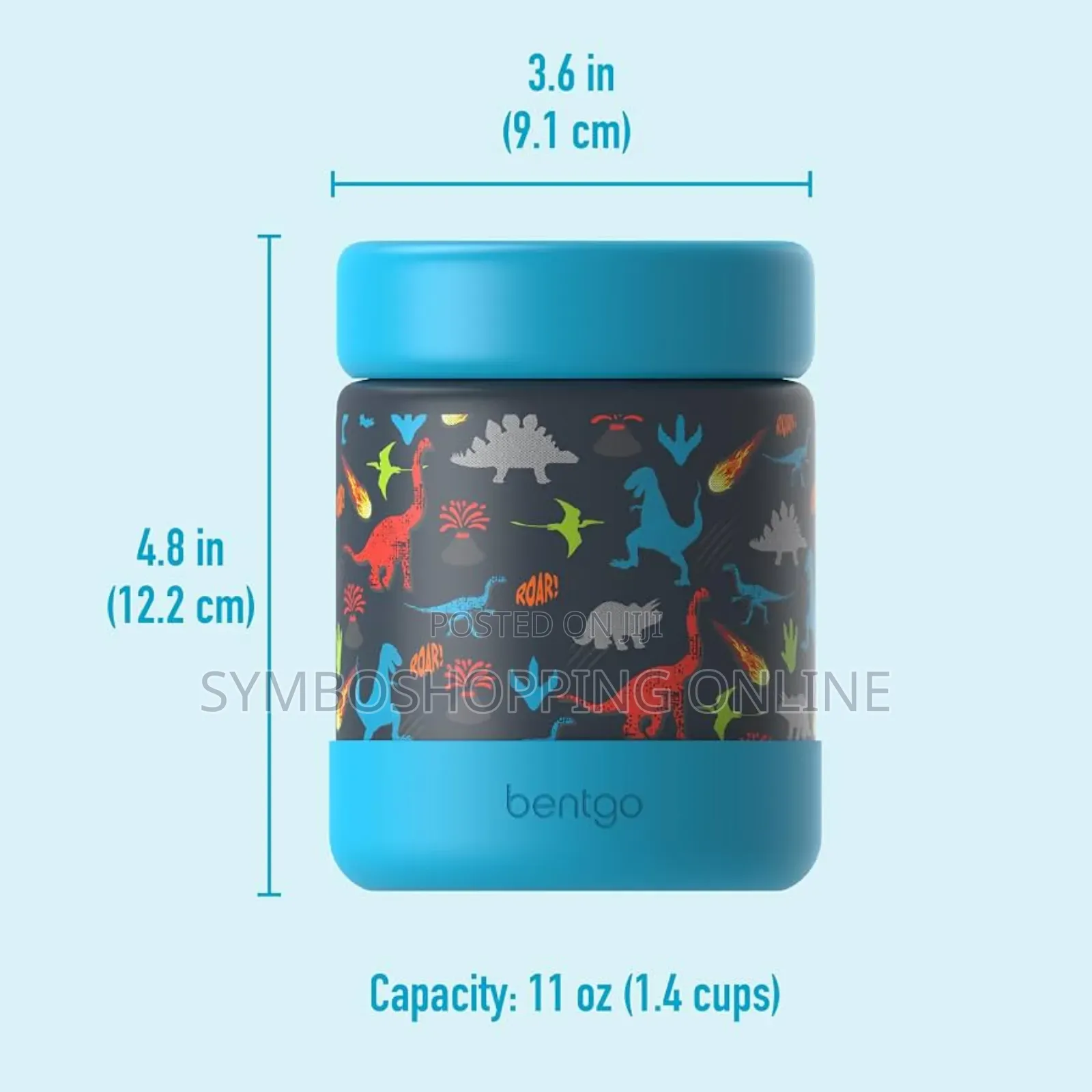 The Bentgo Kids Stainless Steel Food Jar 11.2oz/1.4cups