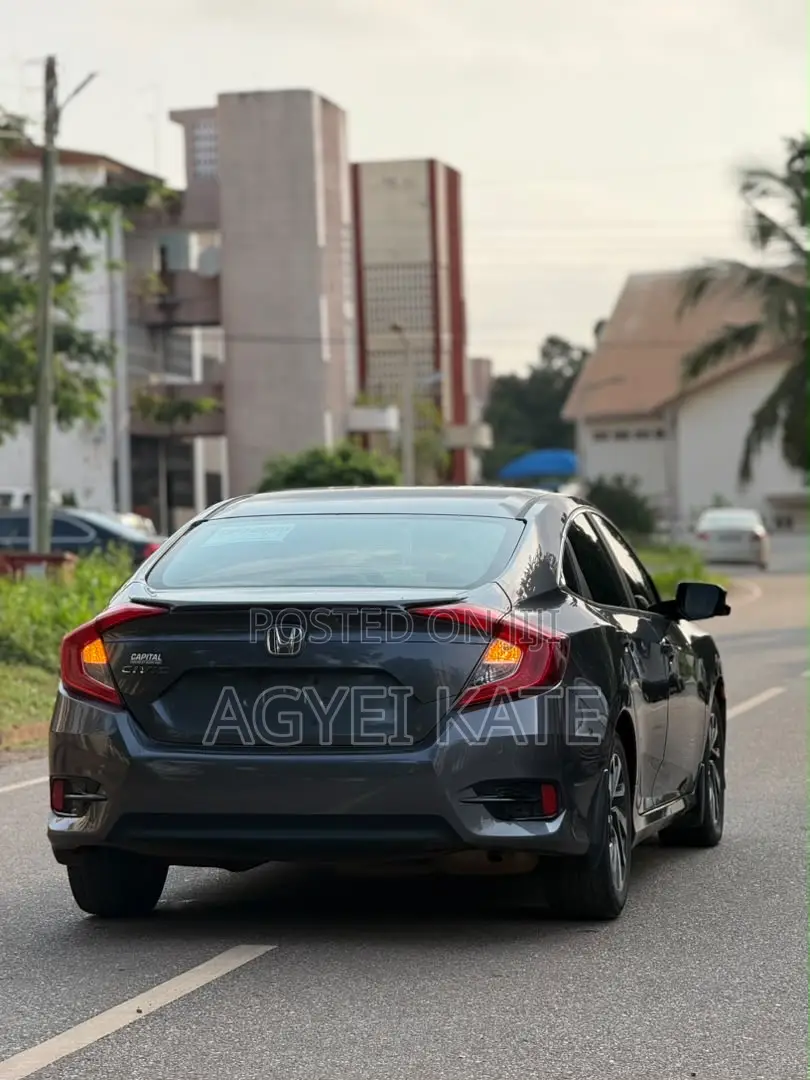 Honda Civic EX-L Coupe 2018 Gray