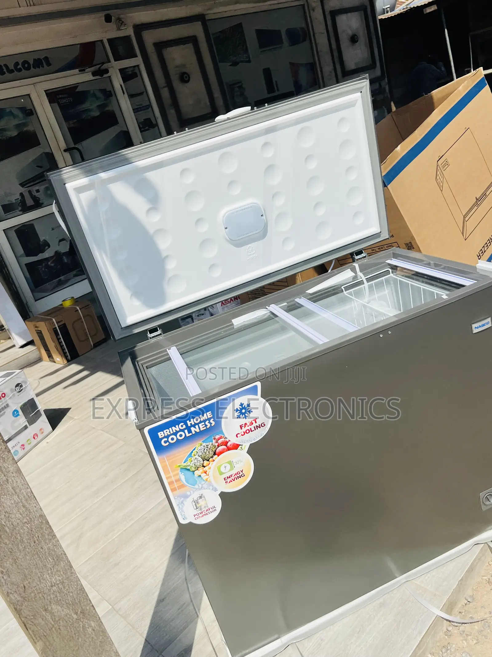 Available Now at Store Chest Freezer Single Door Naa360fl Nasco