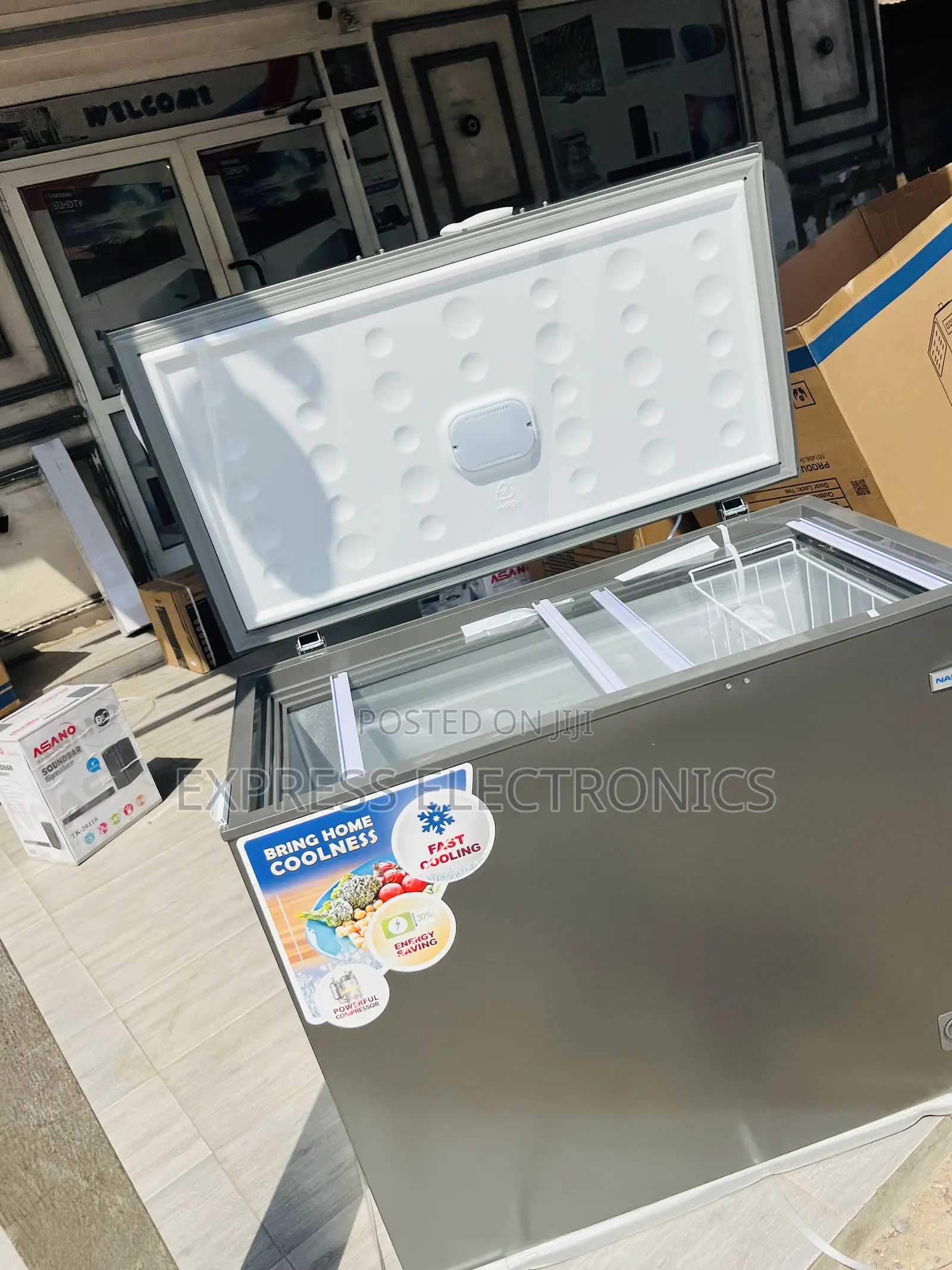 Available Now at Store Chest Freezer Single Door Naa360fl Nasco