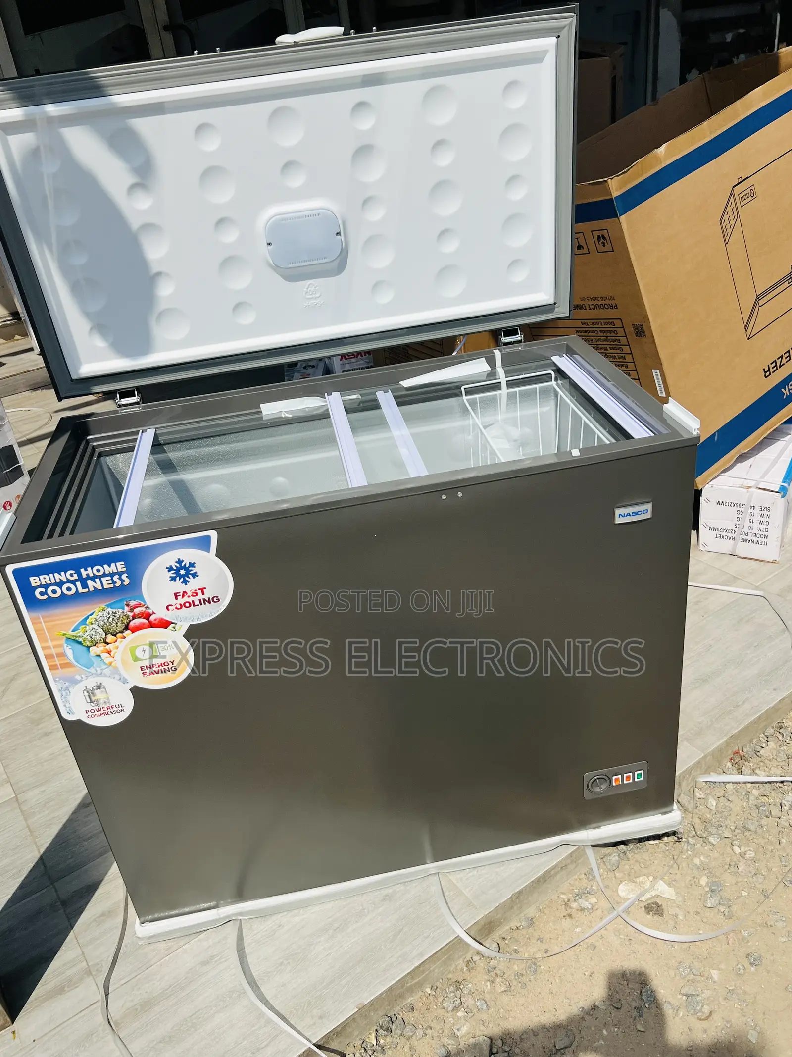 Highly Recommended Chest Freezer Single Door Nas-360fl