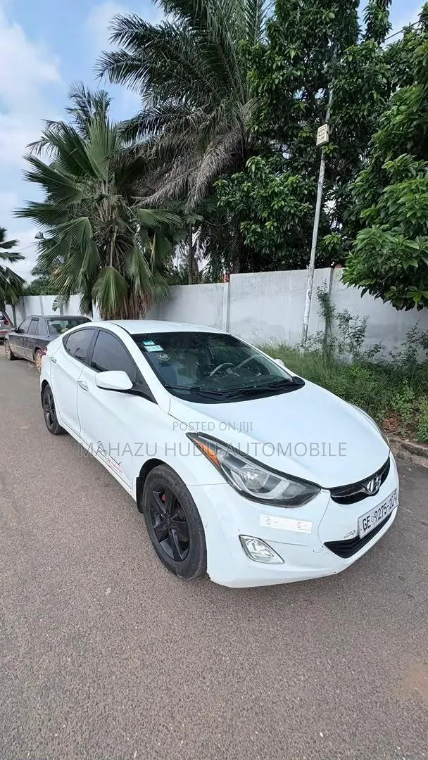 Hyundai Elantra GLS Sedan FWD (1.8L 4cyl 6A) 2013 White
