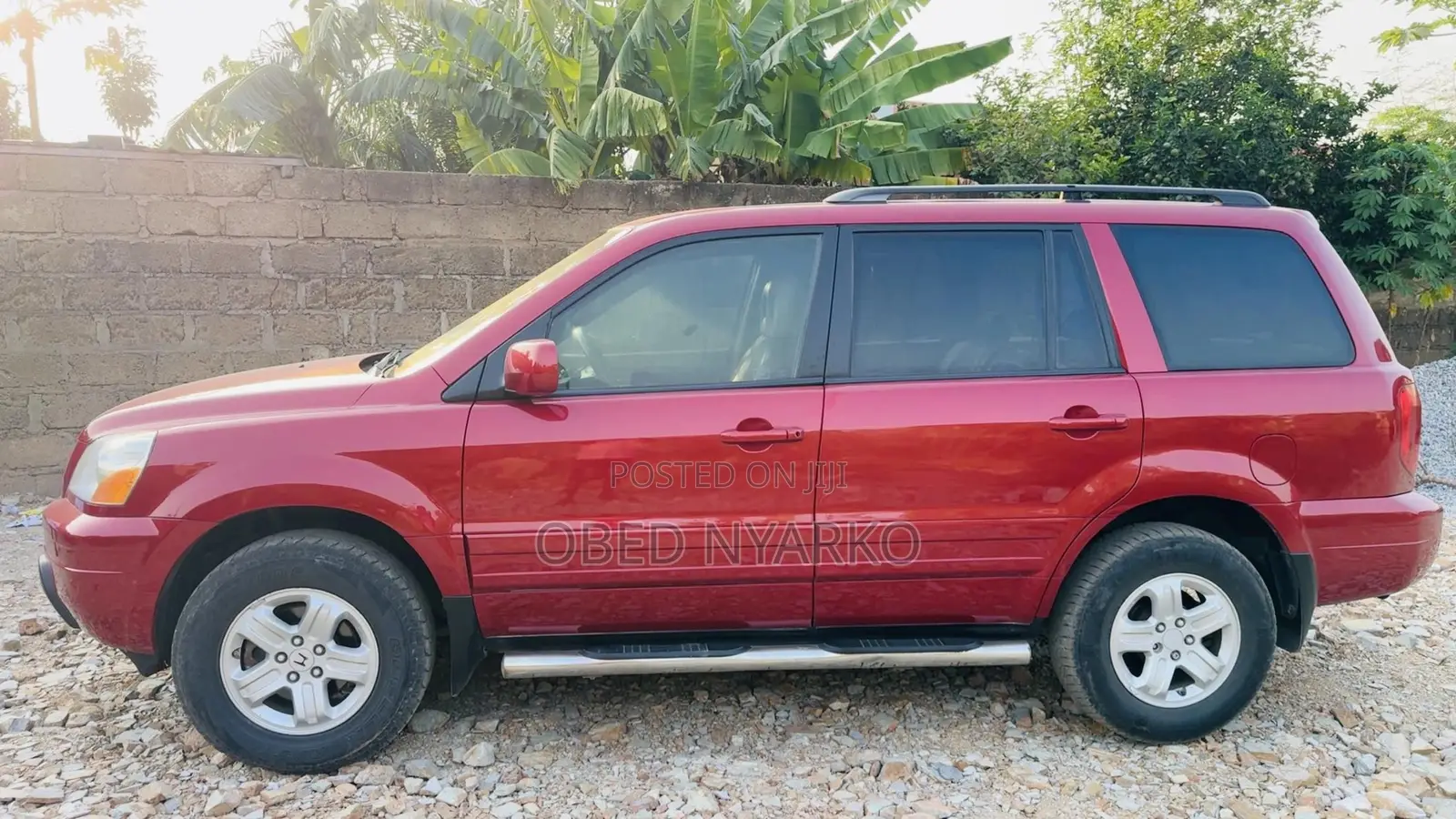 Honda Pilot 2007 Red