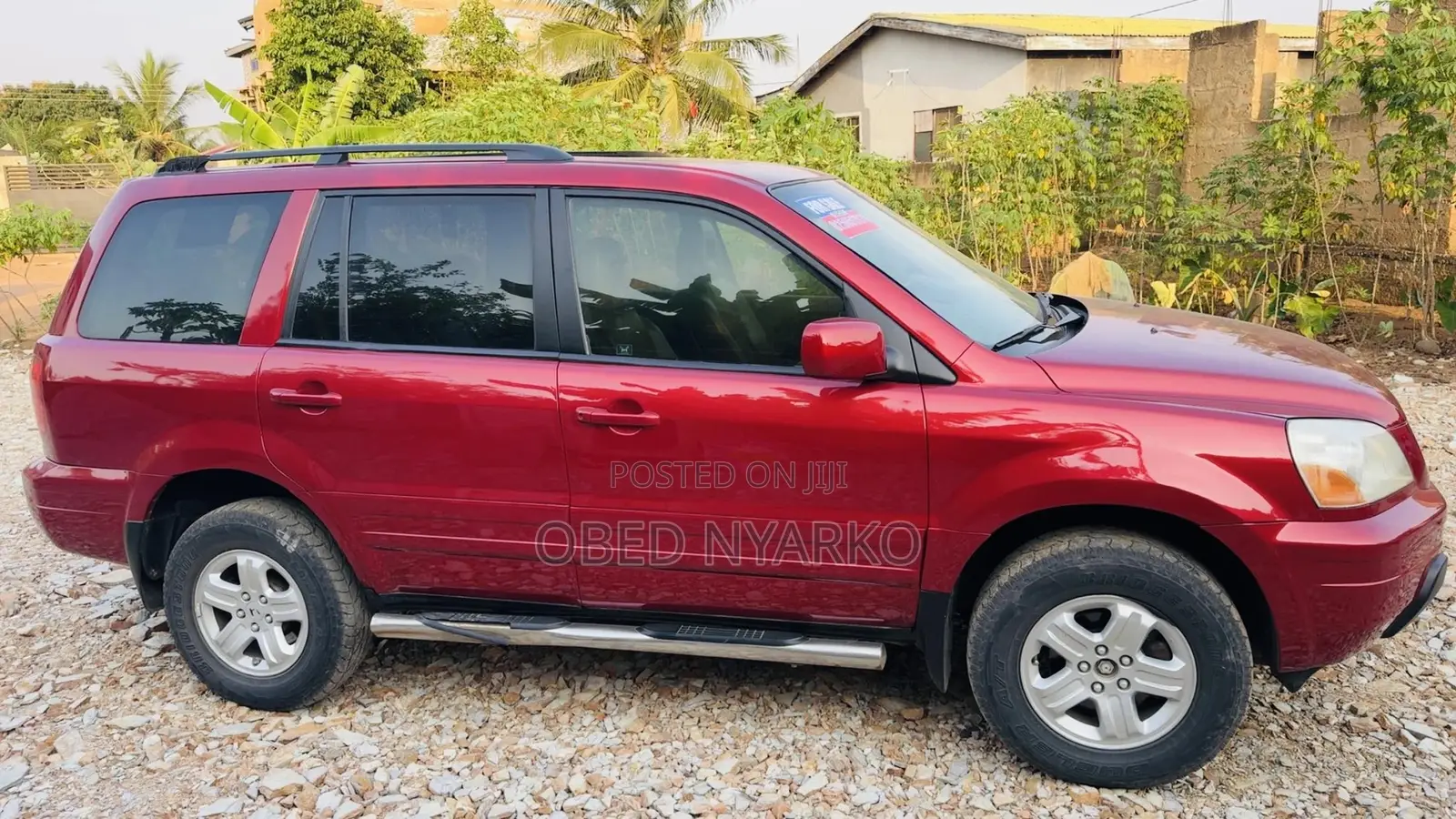 Honda Pilot 2007 Red