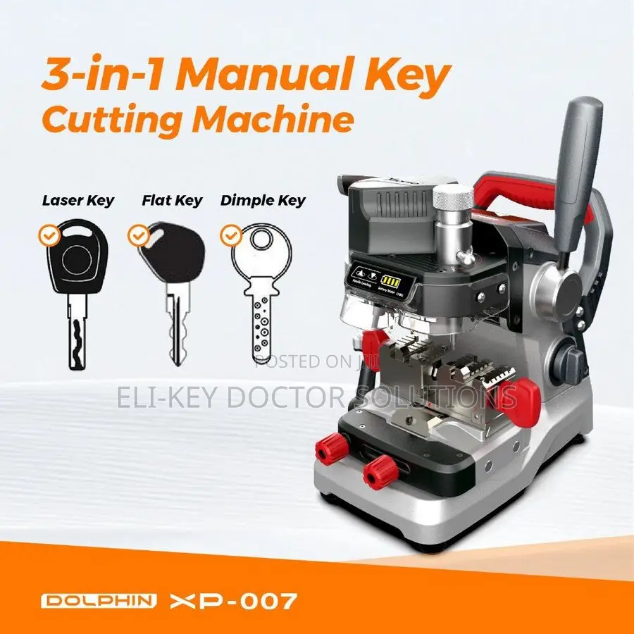 Xhorse Xp-007 Key Cutting Machine for Laser Dimple and Flat Keys