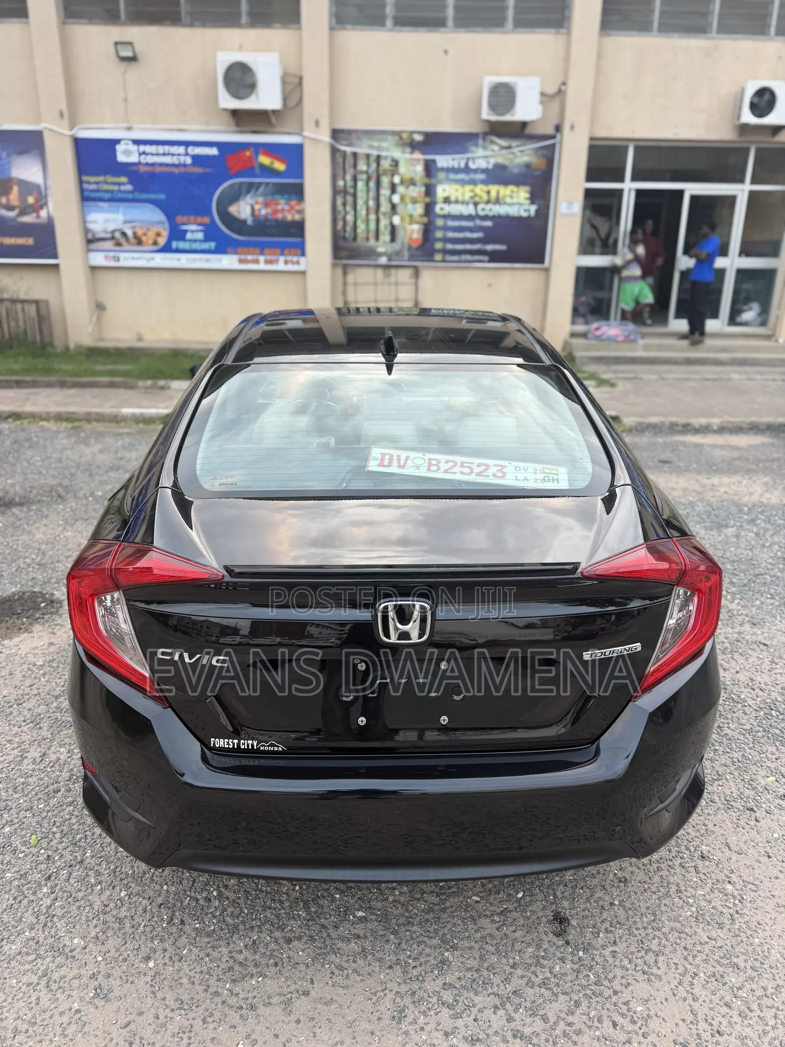 Honda Civic Touring 4dr Sedan (1.5L 4cyl) 2017 Black