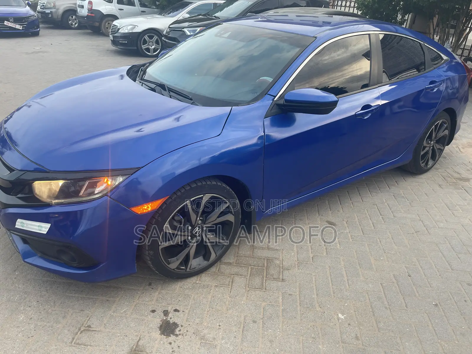 Honda Civic Sport Sedan 2020 Blue