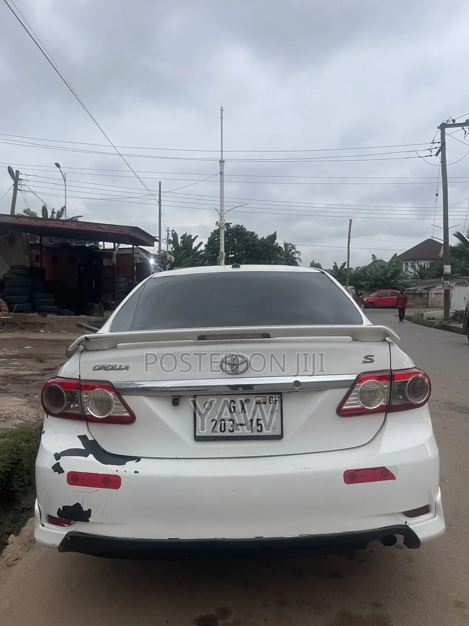 Toyota Corolla S 4dr Sedan (1.8L 4cyl 4A) 2012 White