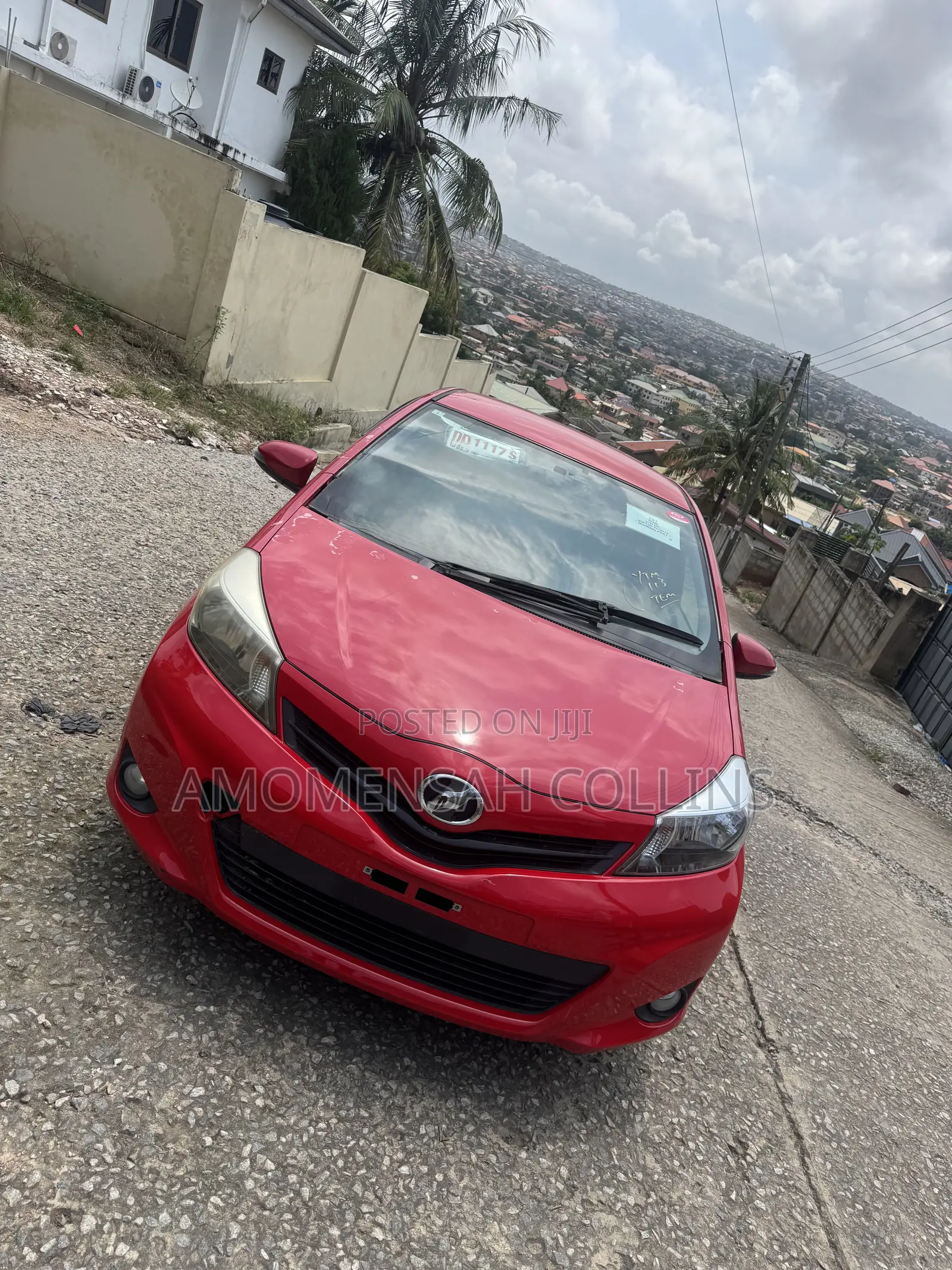 Toyota Vitz 1.5 FWD 3dr 2014 Red