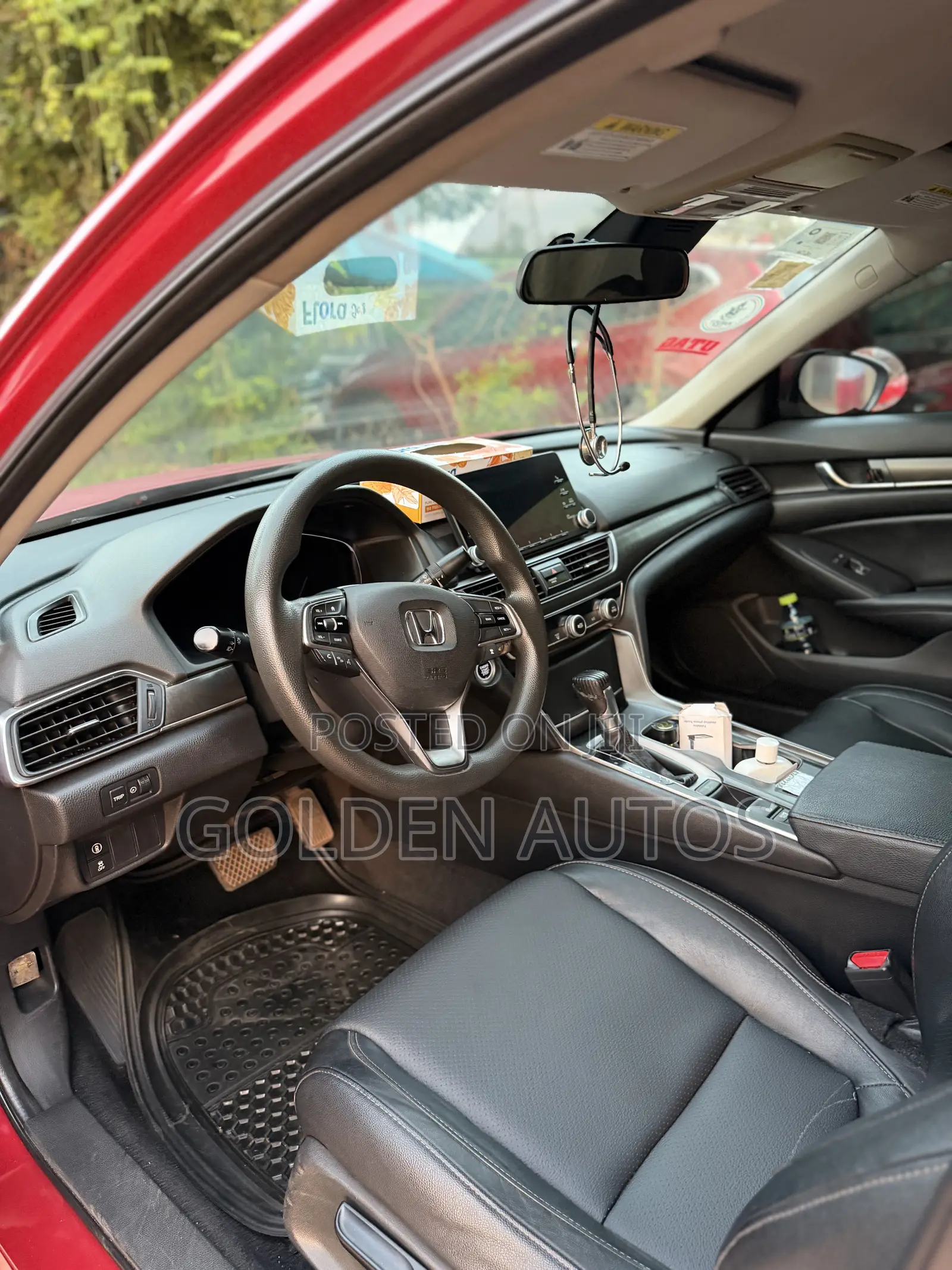 Honda Accord Sport (1.5L 4cyl Turbo 6M) 2019 Red