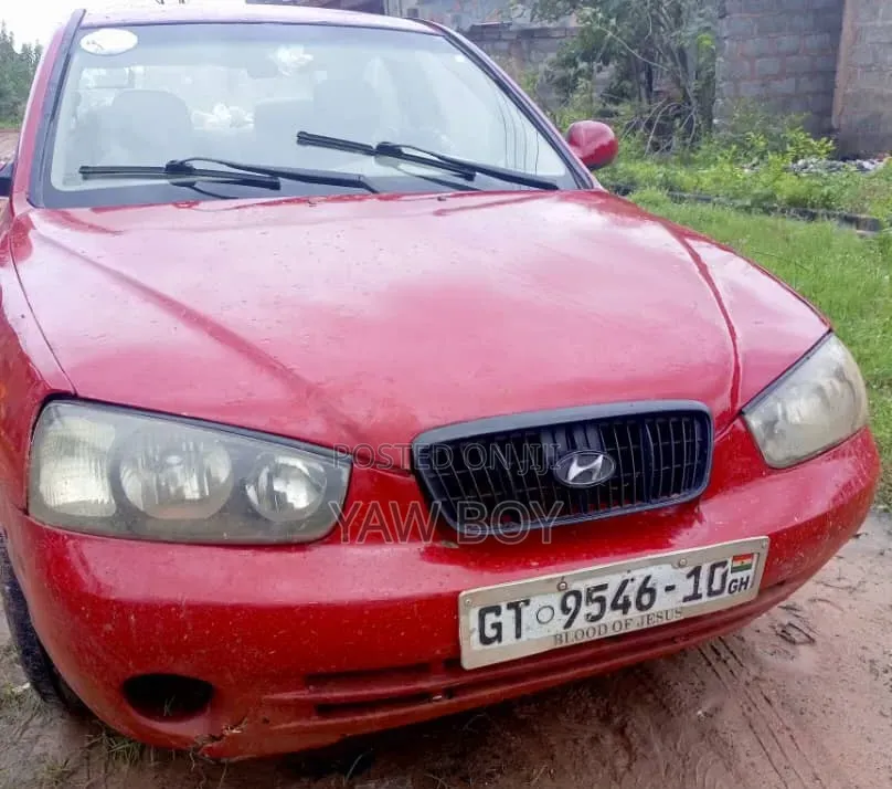 Hyundai Elantra 2009 Red
