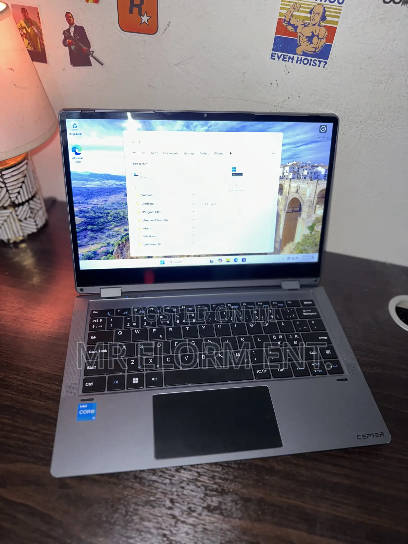 Laptop 8GB Intel Core i3 SSD 512GB