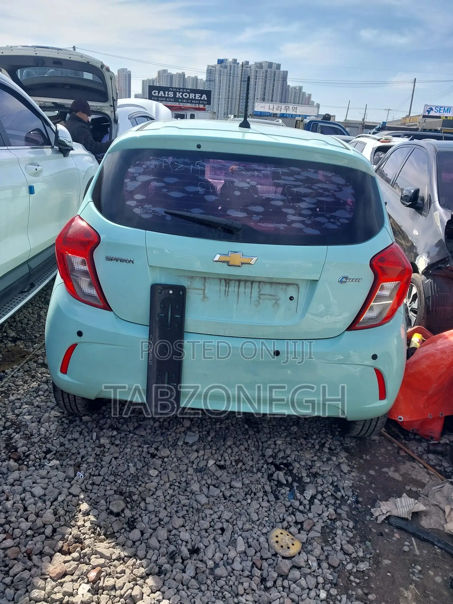 Chevrolet Spark LT w/1LT CVT 2017 Green