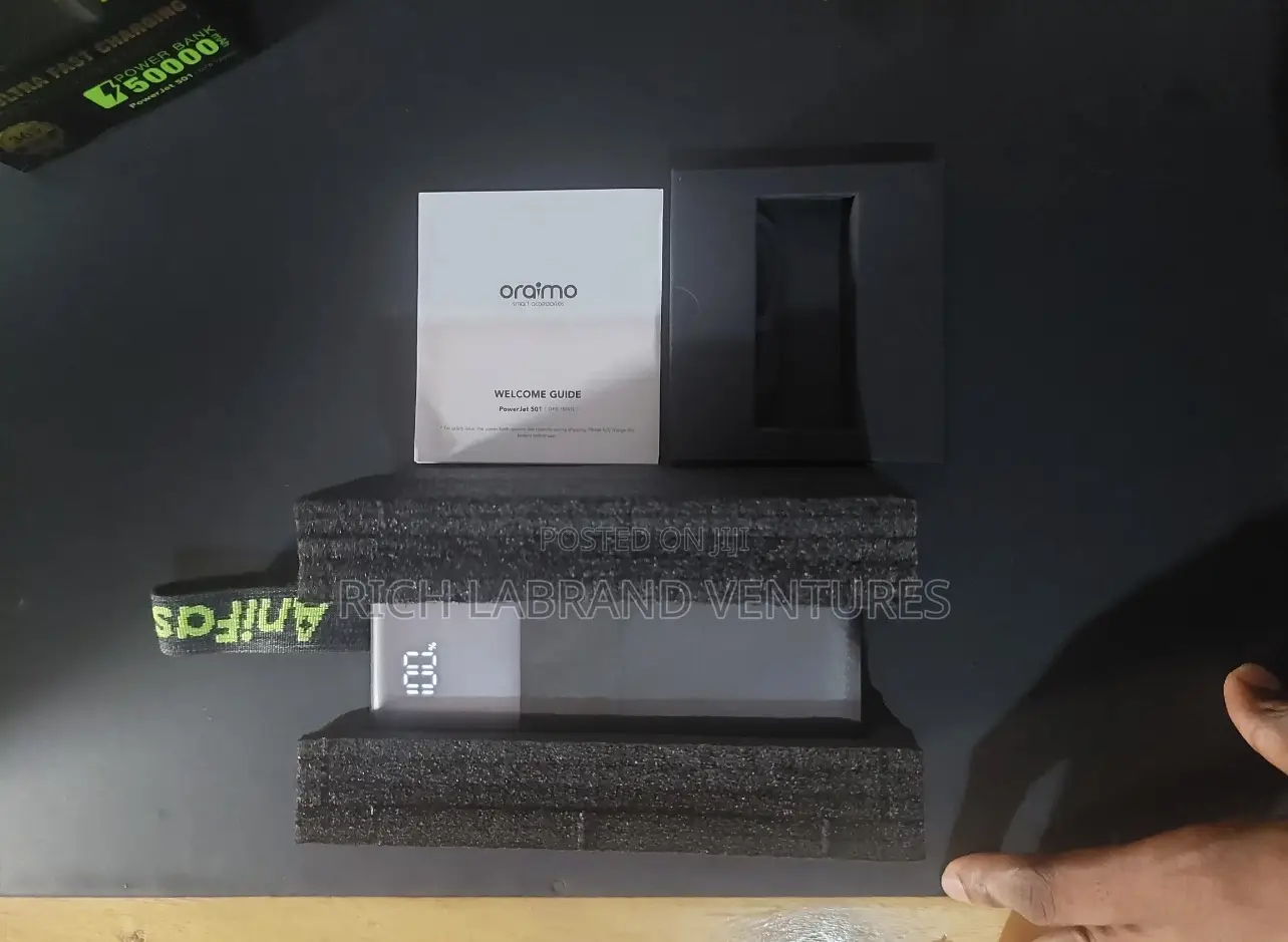 Oraimo Power Jet 501, Phone and Laptop Powerbank