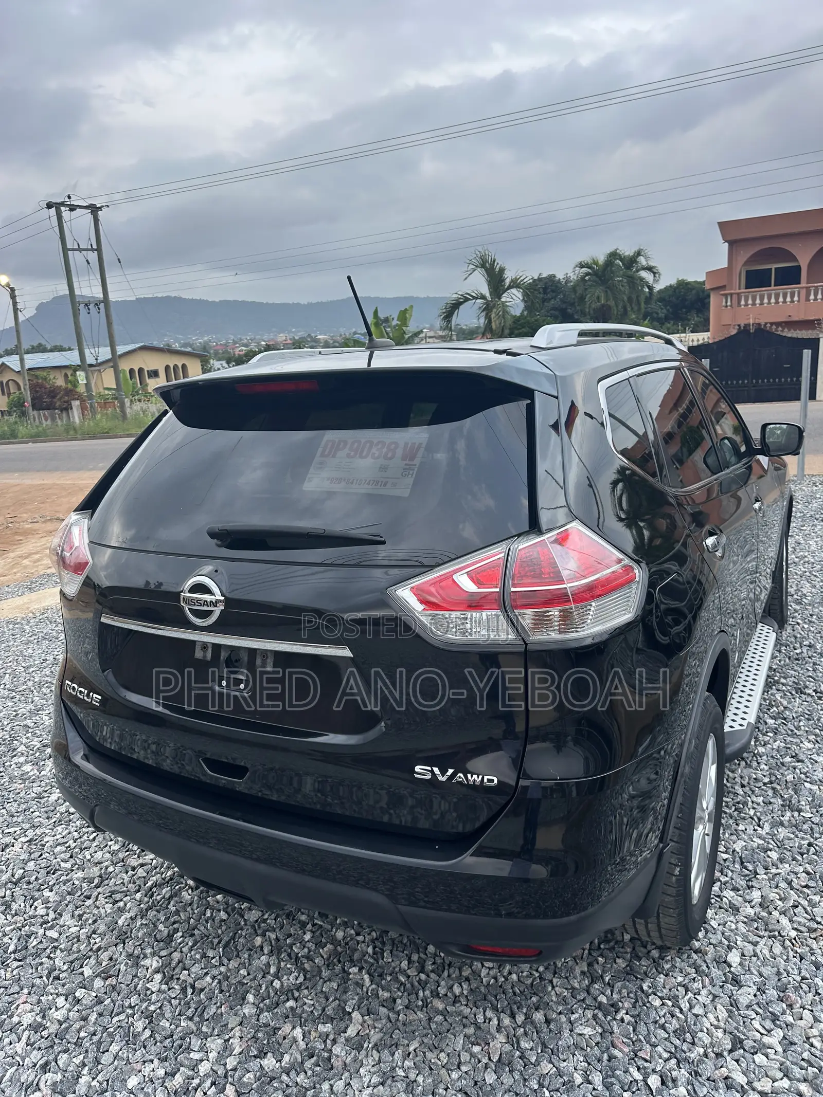 Nissan Rogue SV AWD 2017 Black
