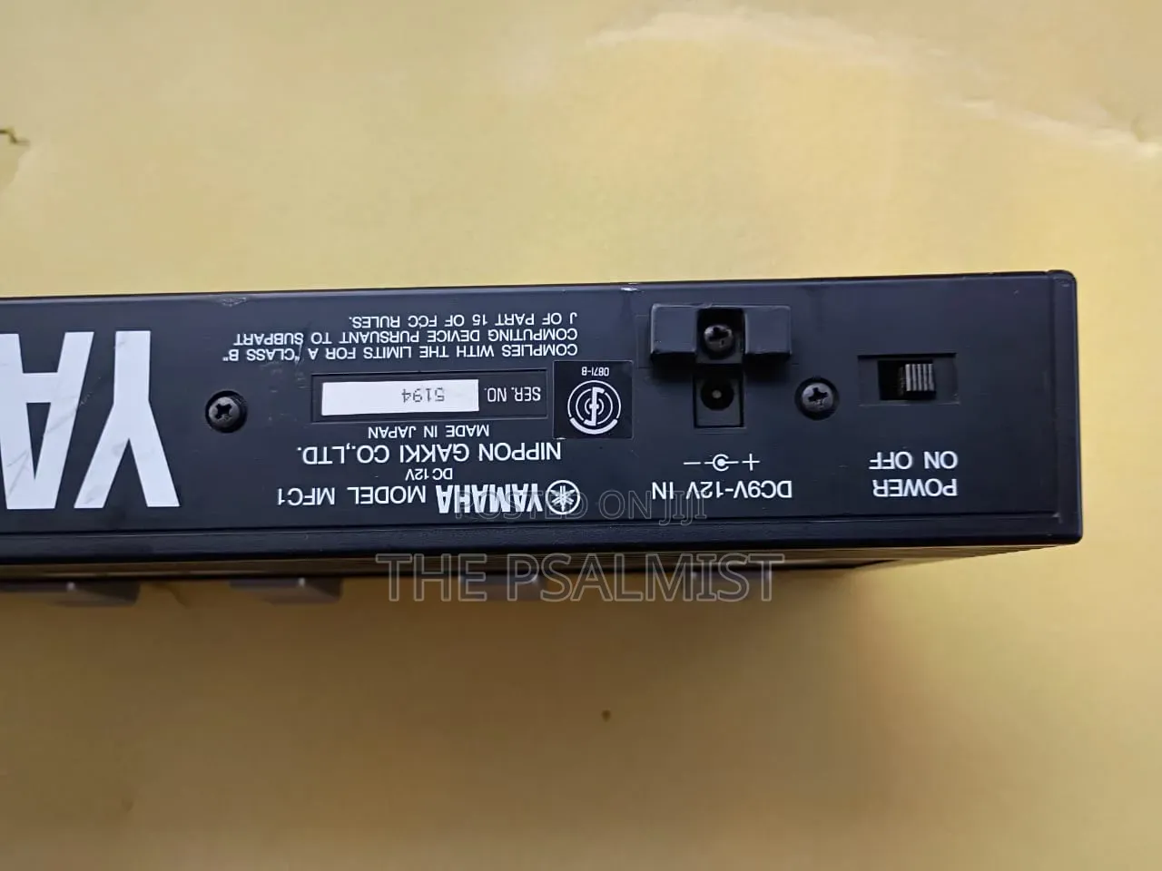 Yamaha Midi Controller Mfc1footswitch