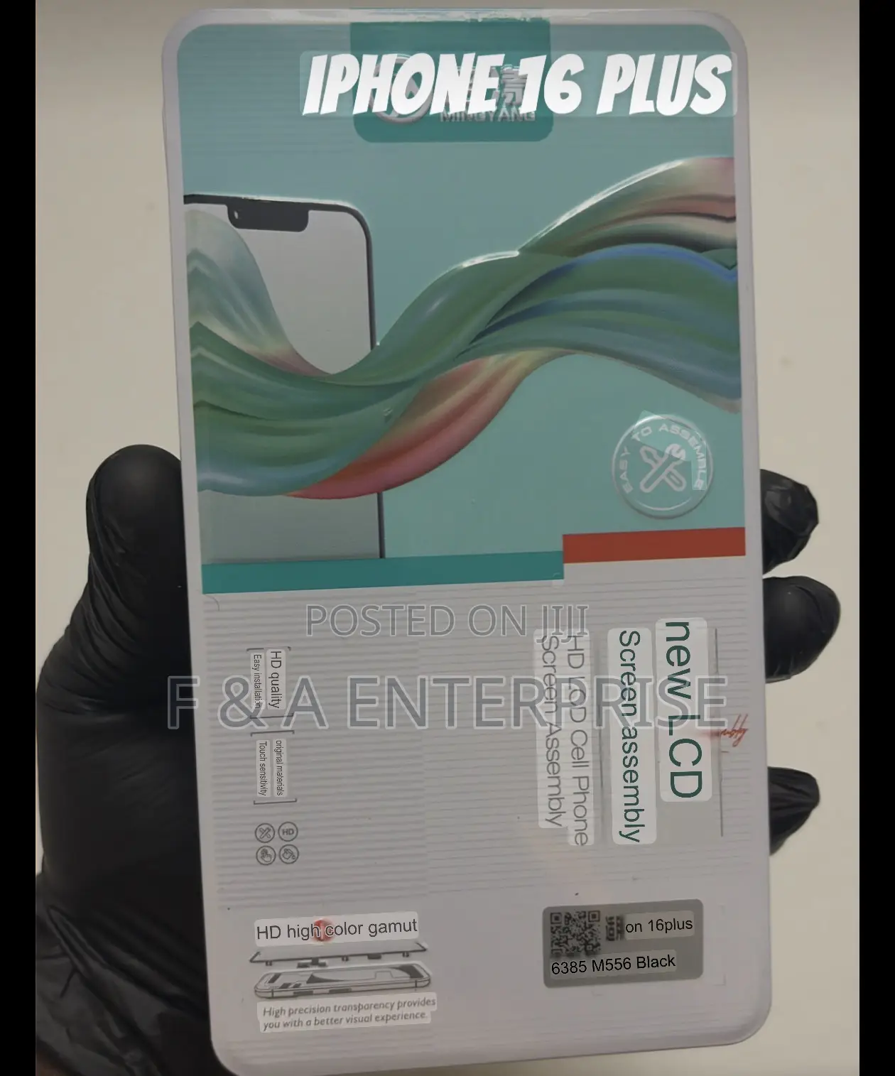 iPhone 16 Plus Display Screen