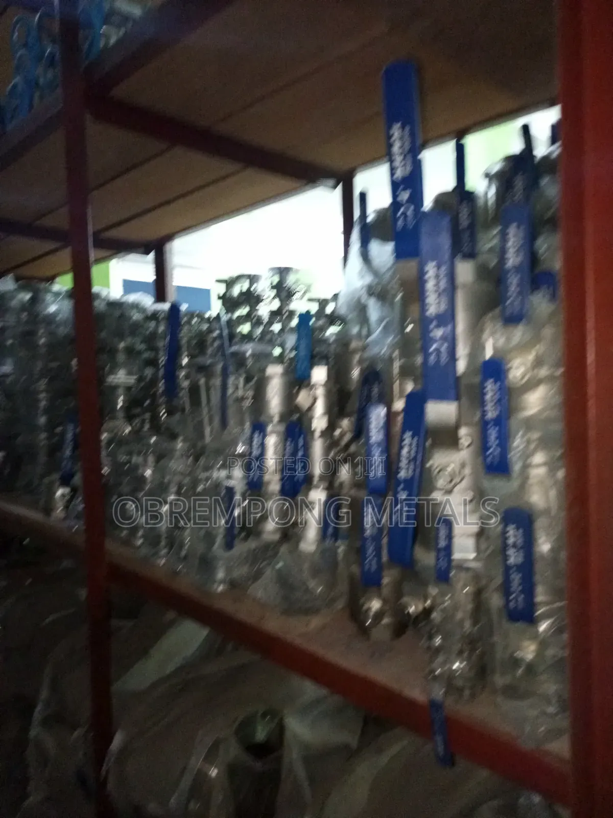 Dn100 Stainless Ball Valve Threaded Pins