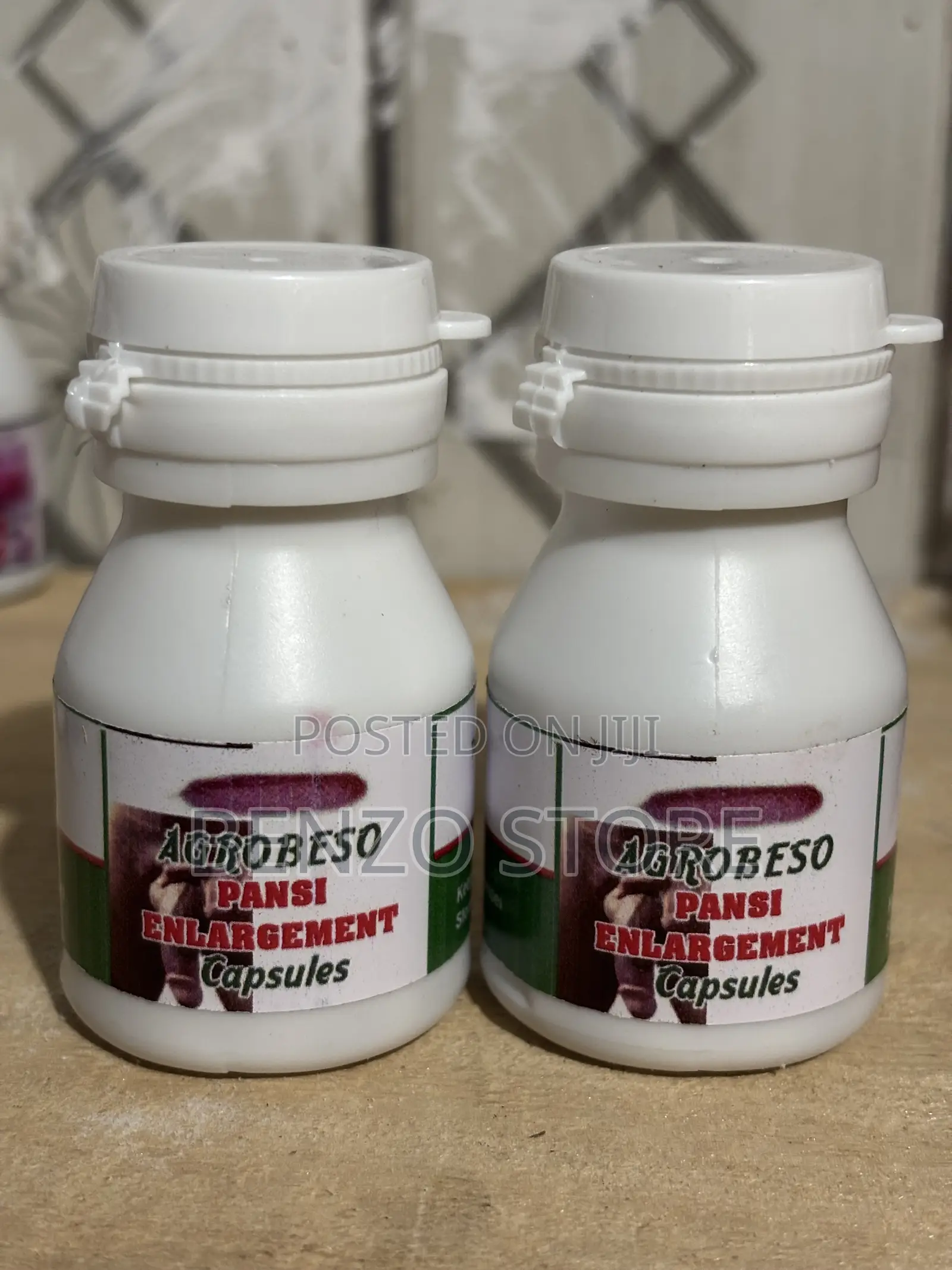 Authentic Agrobeso Penis Enlargement Capsules Original Herbal Blend
