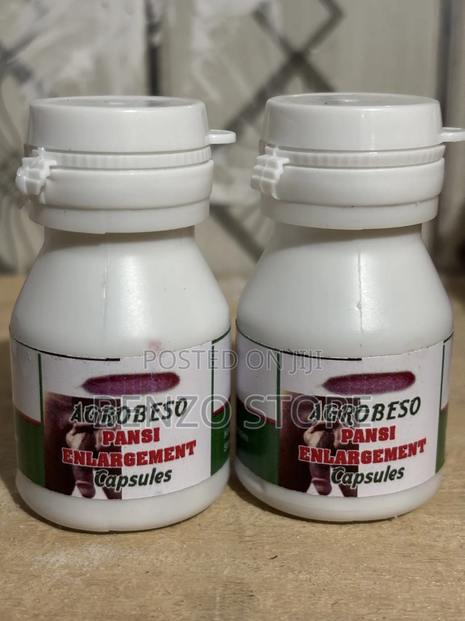 Original Natural Agrobeso Penis Enlargement Capsules for Male Support
