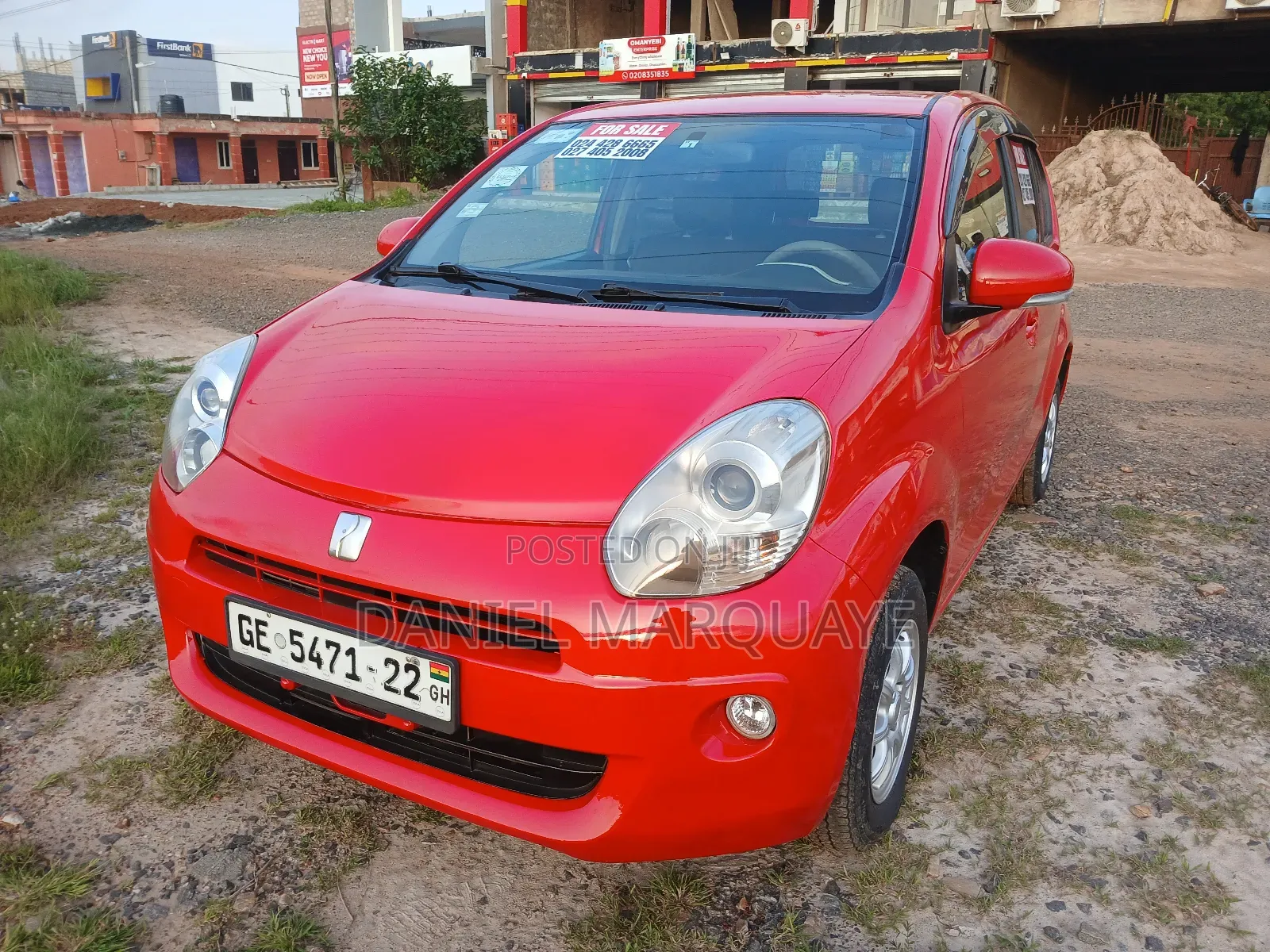 Toyota Passo 1.0 FWD 2011 Red