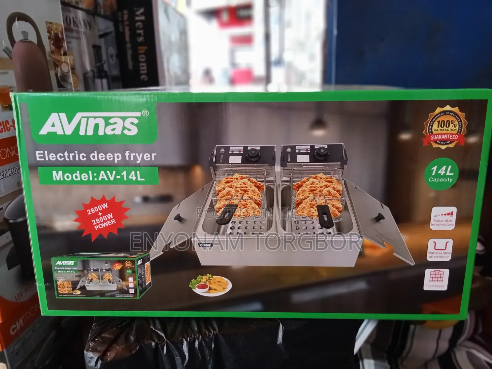 Avinas Deep Fryer