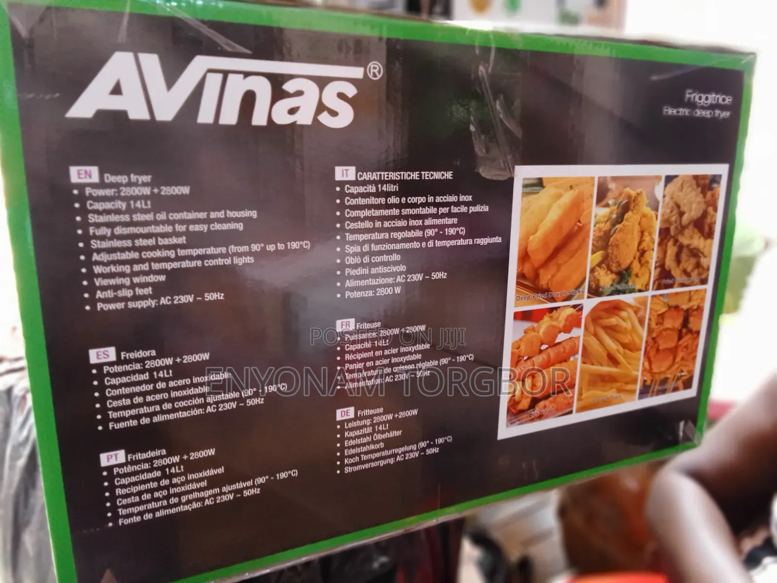 Avinas Deep Fryer