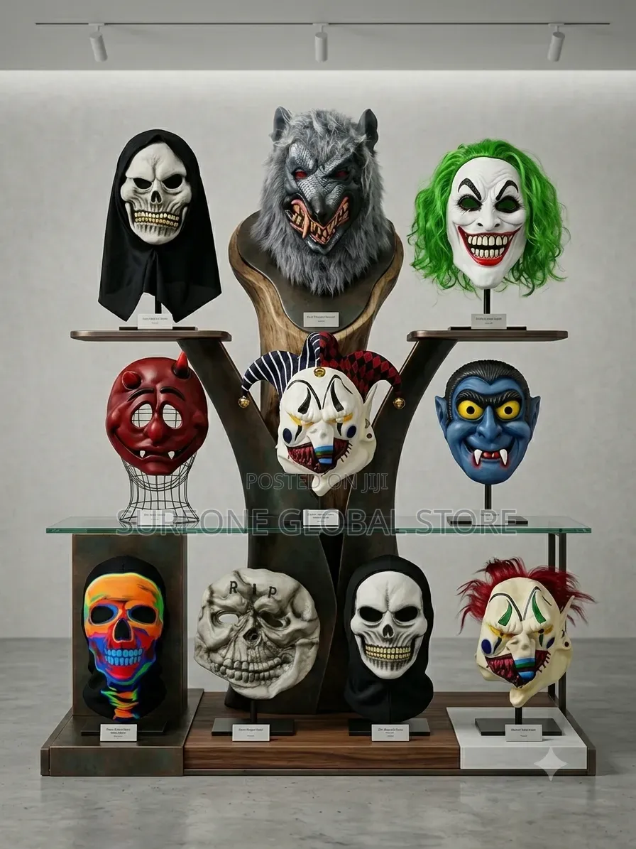 Halloween Dress, Party Wear, Superhero Costume, Scary Mask, Skeleton