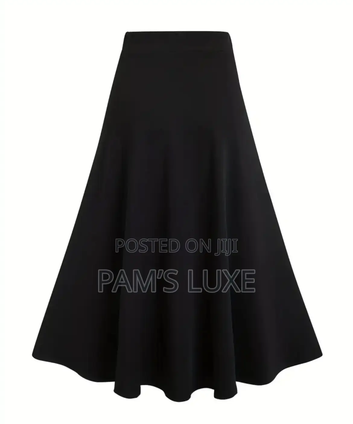 Plaid Elegance Flare Skirt
