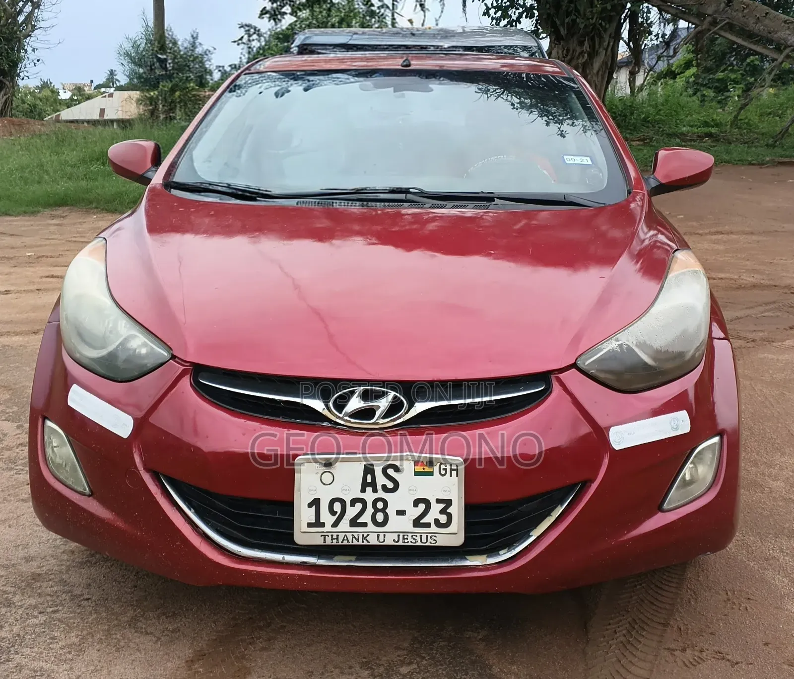 Hyundai Elantra 2013 Red