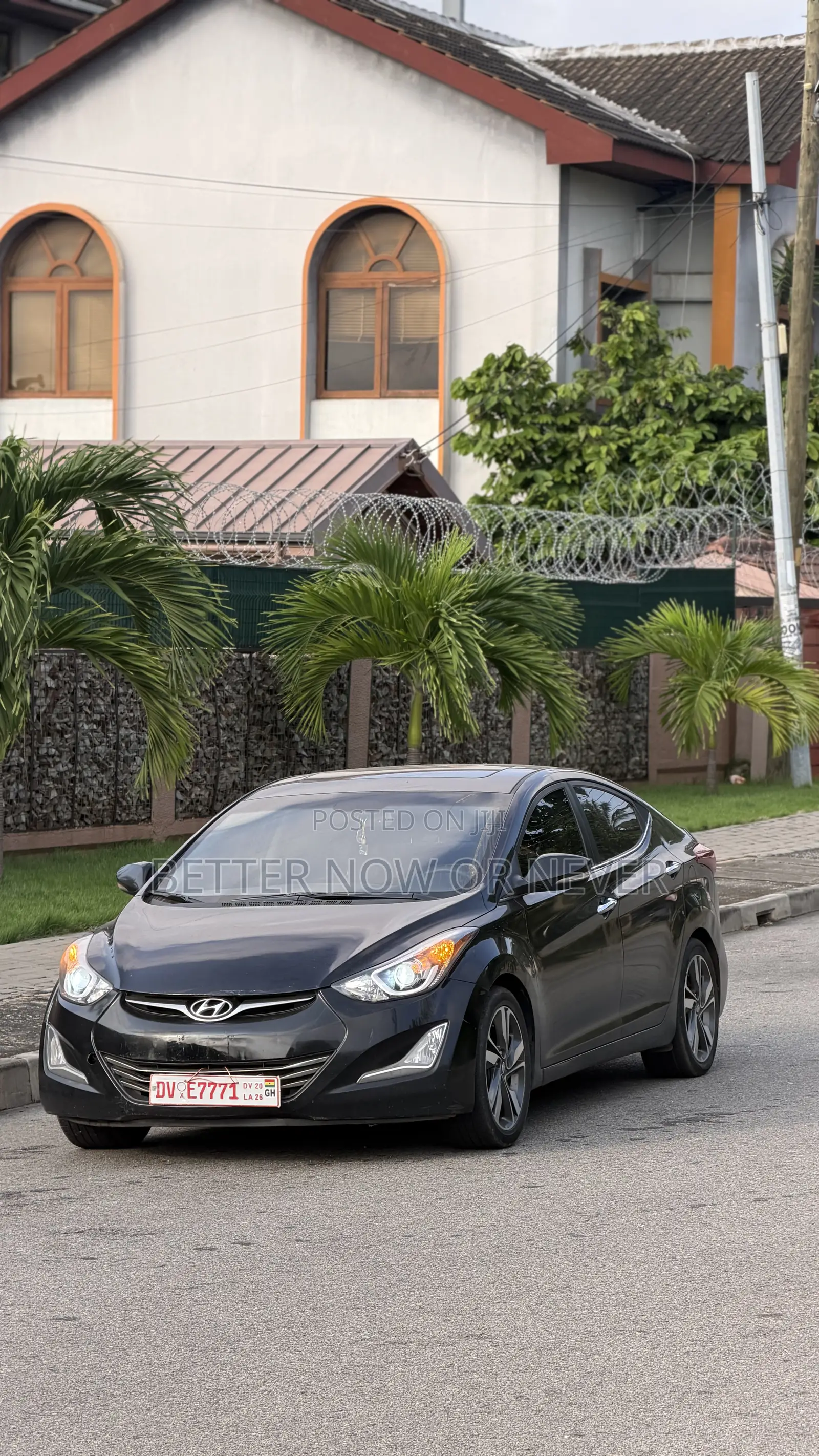 Hyundai Elantra Limited 4dr Sedan (1.8L 4cyl 6A) 2015 Black