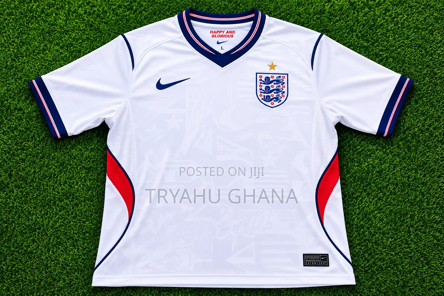 Shop Authentic England World Cup 2026 Jerseys Online at Tryahu Ghana