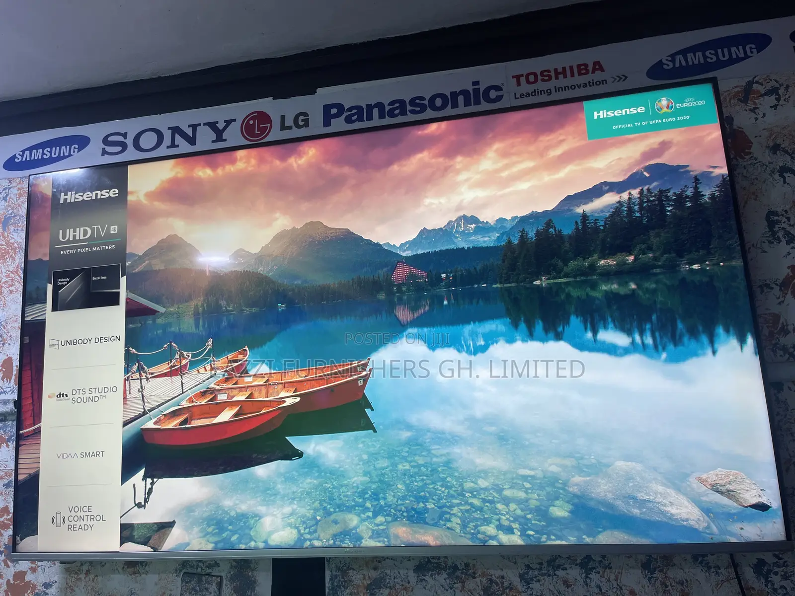 Uk Hisense 65 Inches Uhd Super HDR Pro+ Smart Satellite Gaming Tv