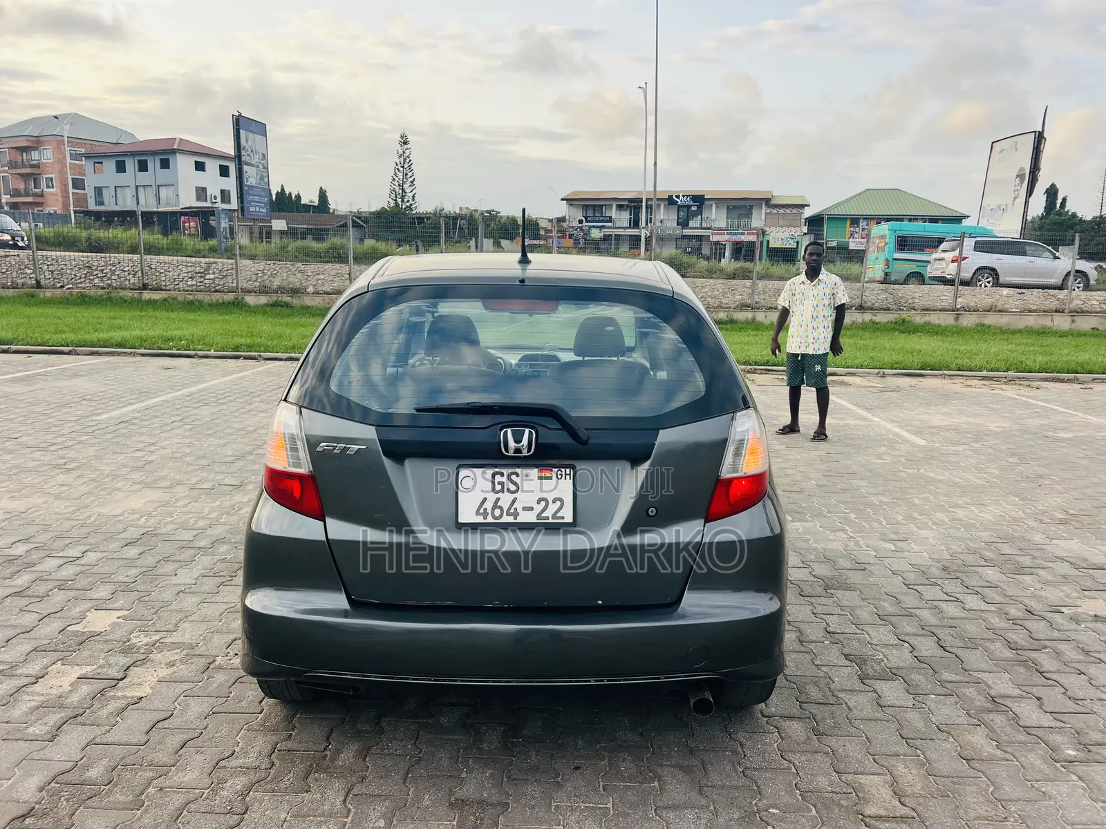 Honda Fit 2012 Gray
