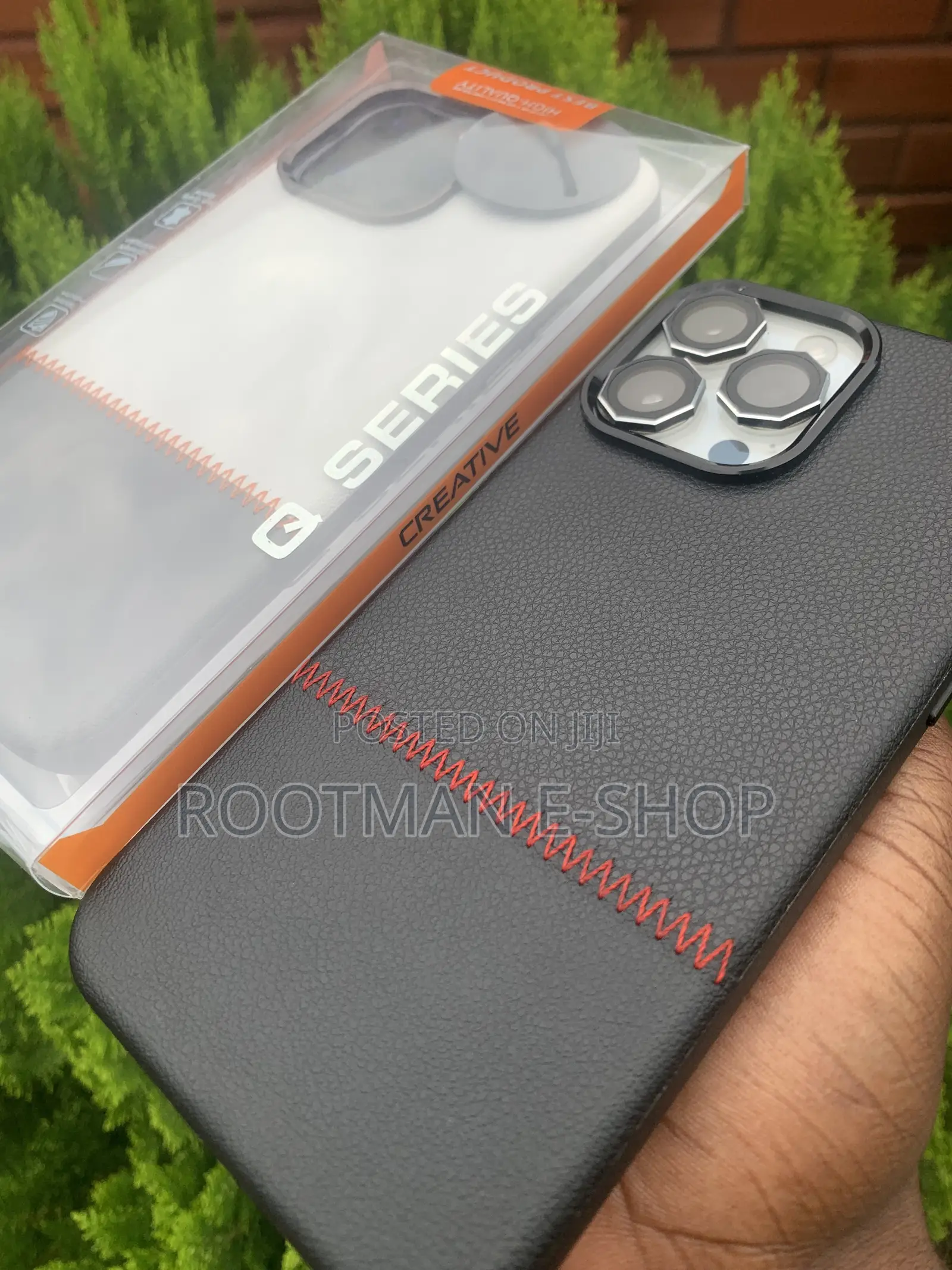 Q Series Premium Leather Case for iPhone 13-16 Pro Max