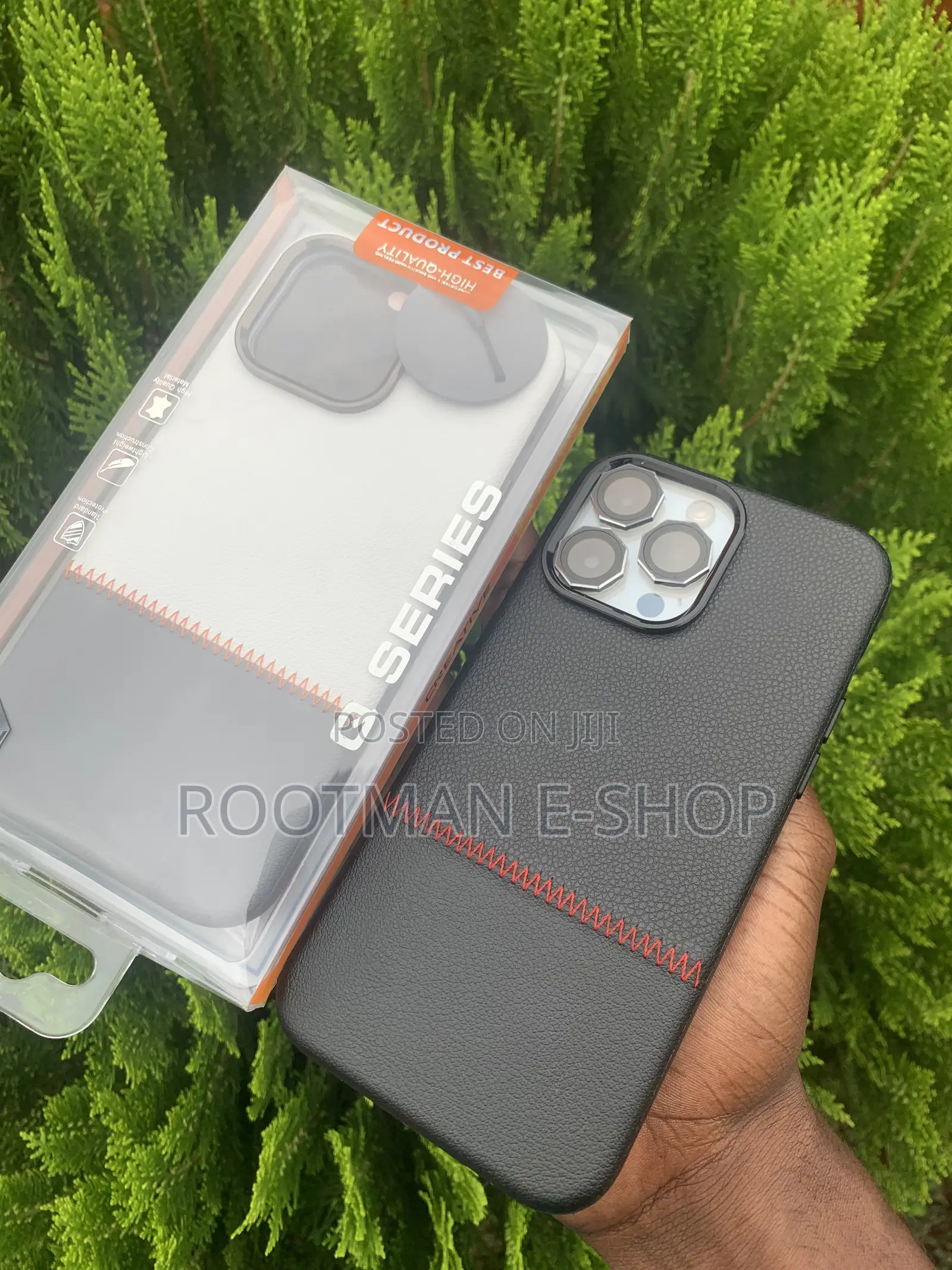 Series Luxury Leather Back Case: Style for iPhone 16/15/14/13 Pro Max